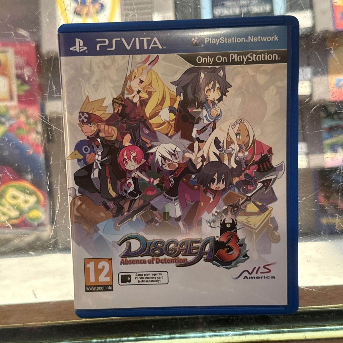 Disgaea 3: Absence of Detention • Sony PlayStation PS Vita Game (2012) PAL • RPG