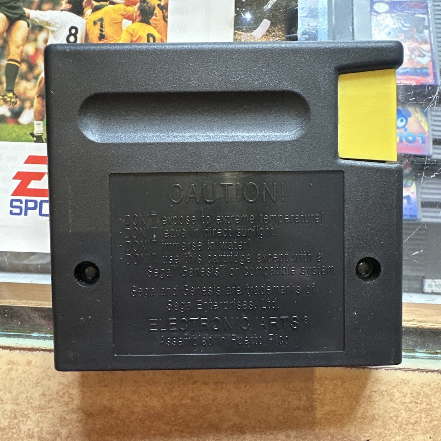 Rugby World Cup 95 • SEGA Genesis / Mega Drive Game + Manual (1995) Complete