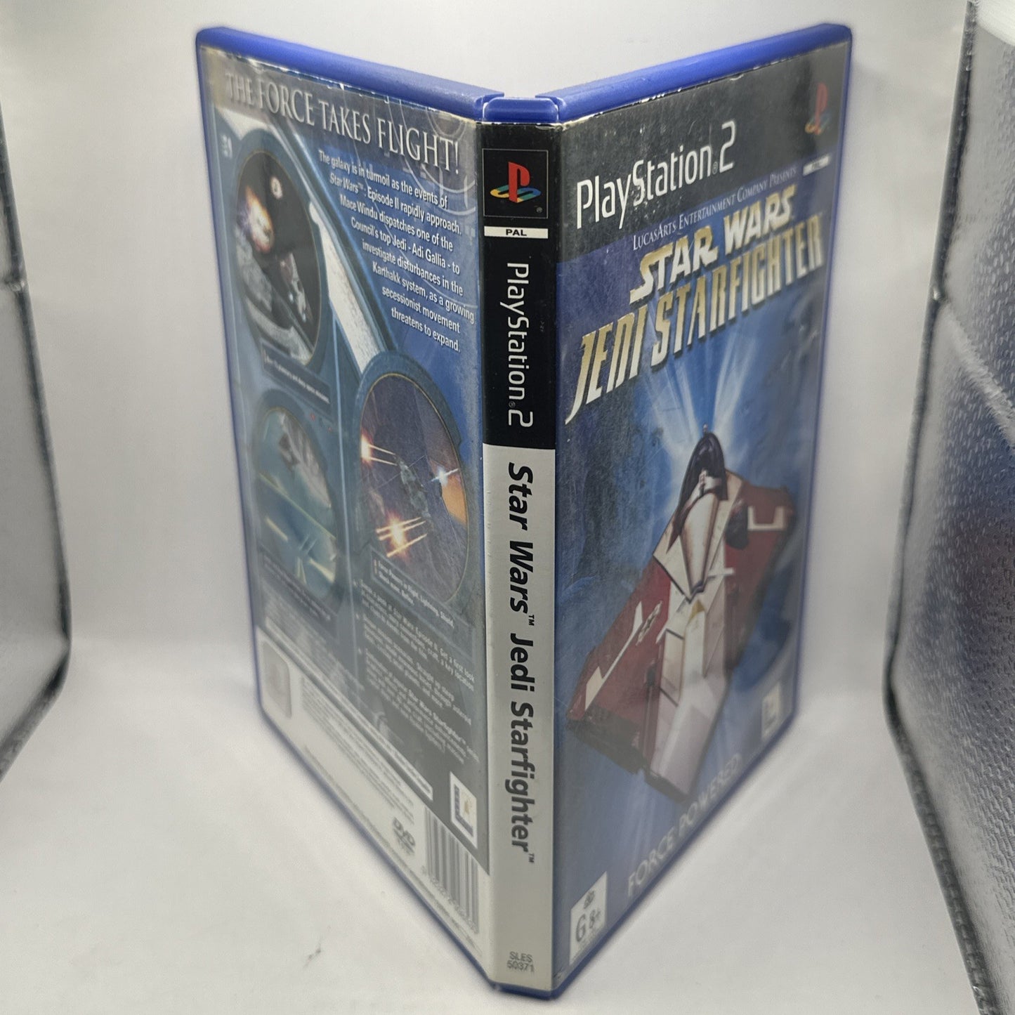 Star Wars: Jedi Starfighter • PlayStation PS2 Game (2002) PAL AUS • LucasArts