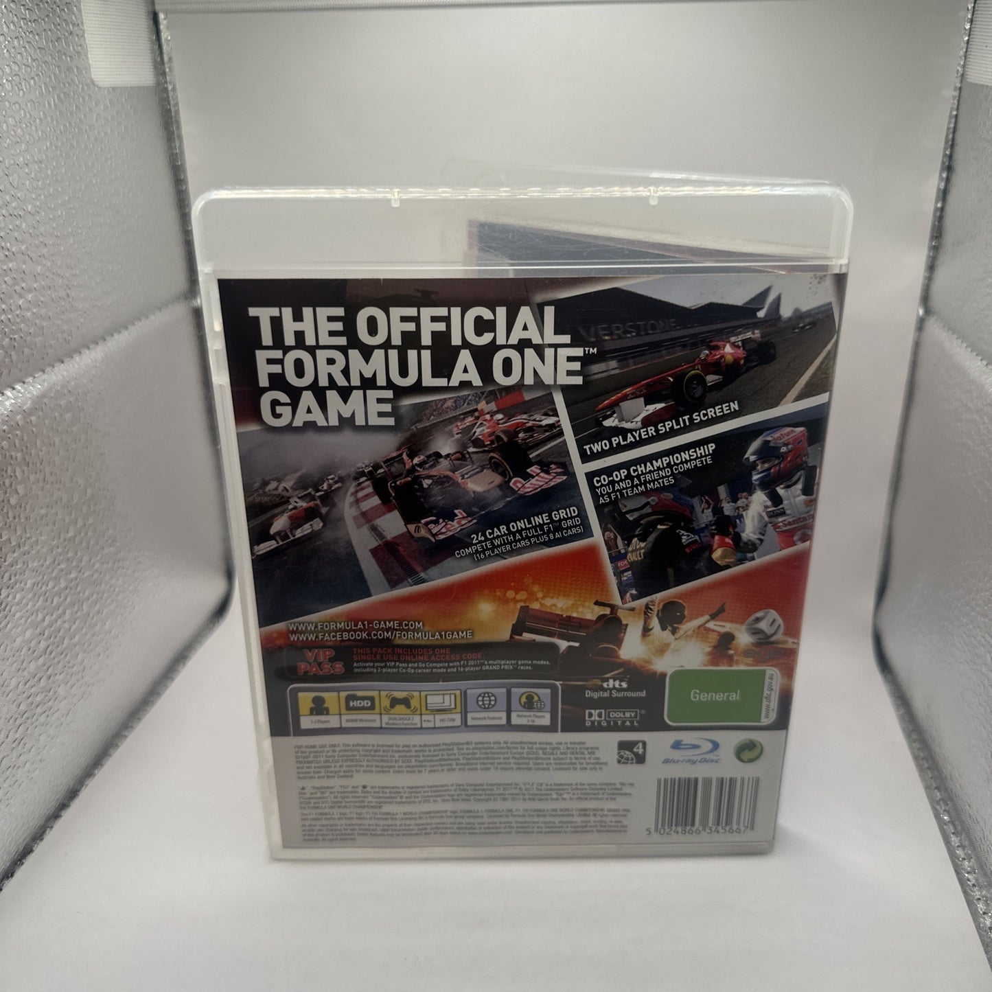 F1 2011 Formula 1 • Sony PlayStation 3 PS3 Game + Manual • Car Racing • Complete