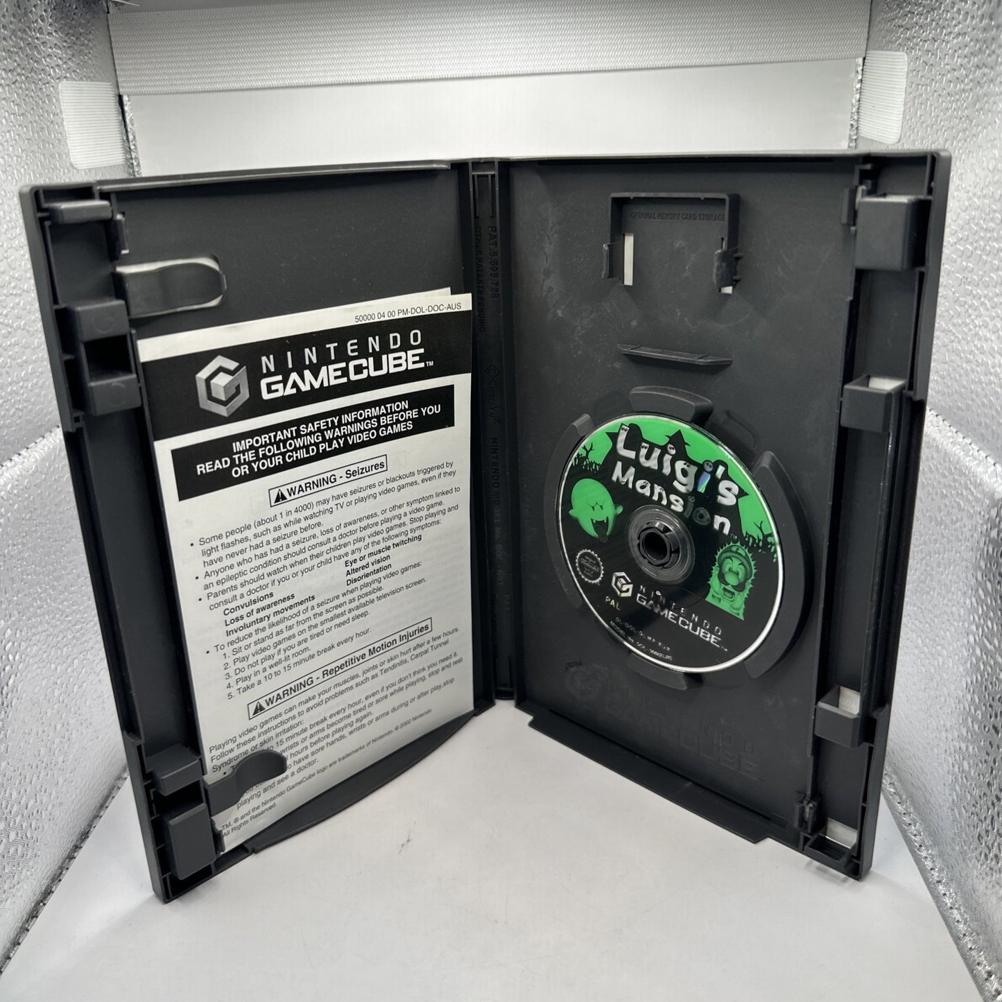 Luigi's Mansion • Nintendo GameCube Game (2001) PAL AUS