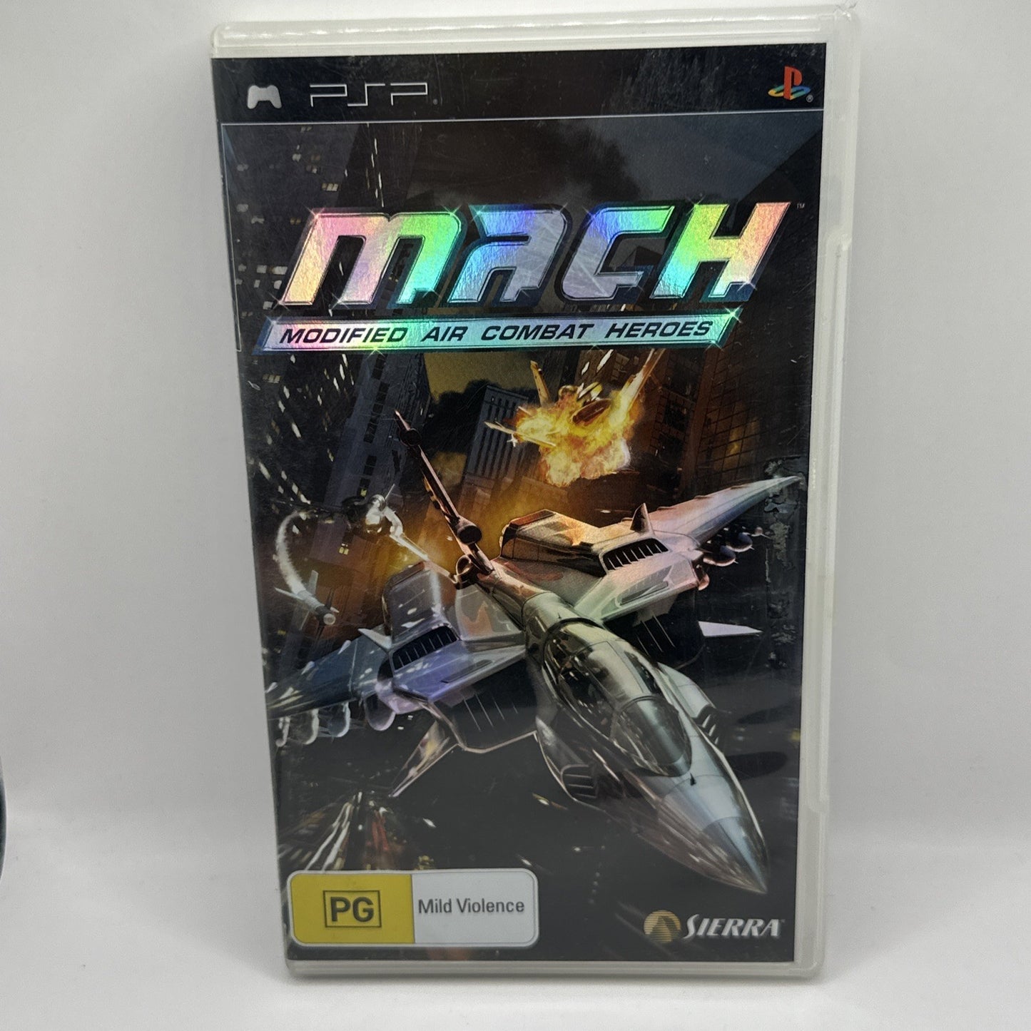 MACH: Modified Air Combat Heroes • PlayStation Portable PSP Game (2006) M.A.C.H.