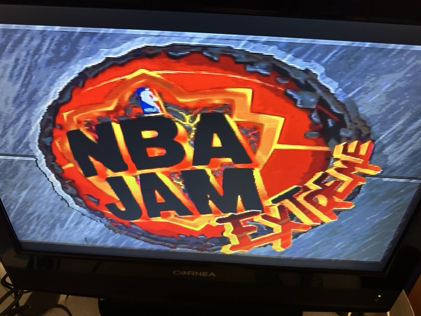 NBA Jam Extreme • Sega Saturn Game + Manual PAL (1996) Complete CIB • EX-RENTAL