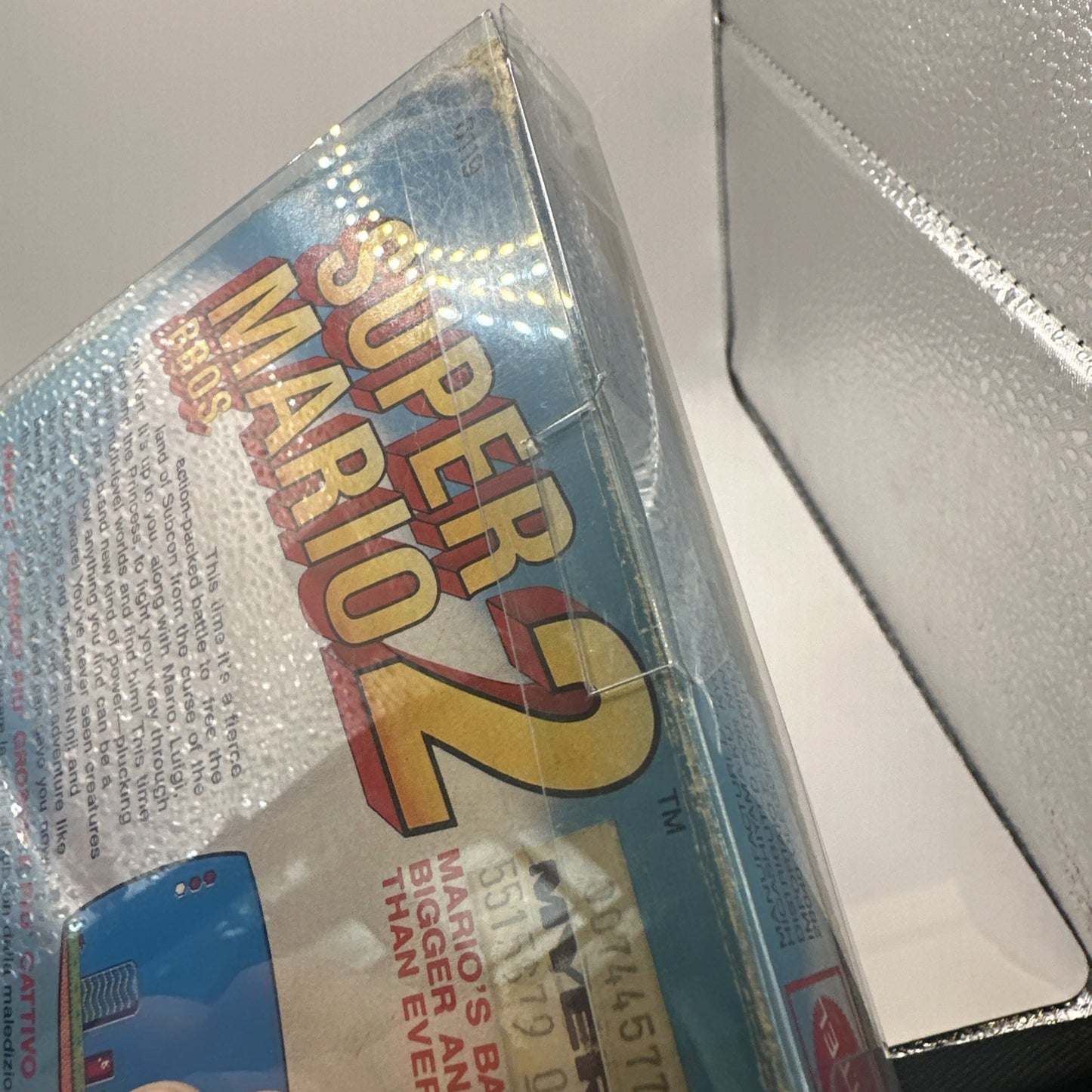 Super Mario Bros 2 • Nintendo NES Game + Box (1989) PAL • Boxed