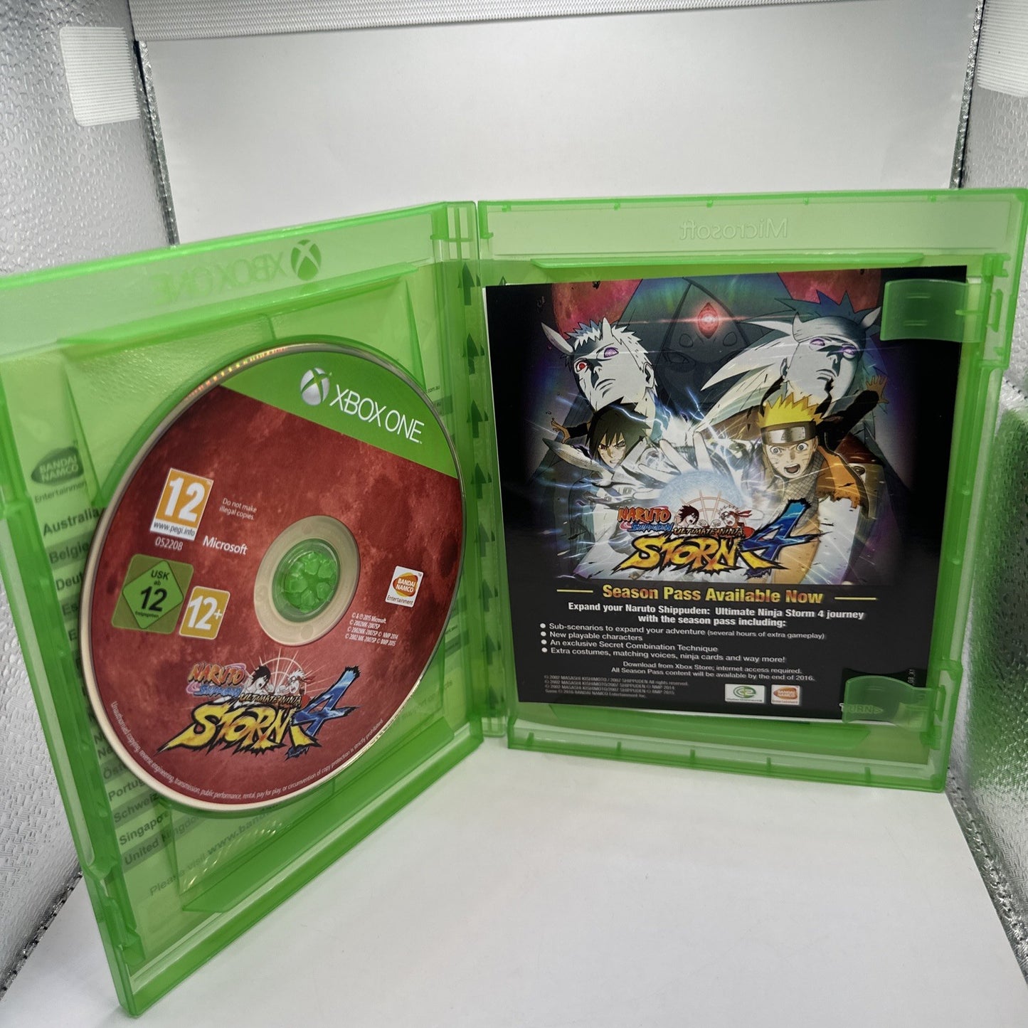 Naruto Shippuden: Ultimate Ninja Storm 4 • Xbox One Game (2016) AUS Complete CIB