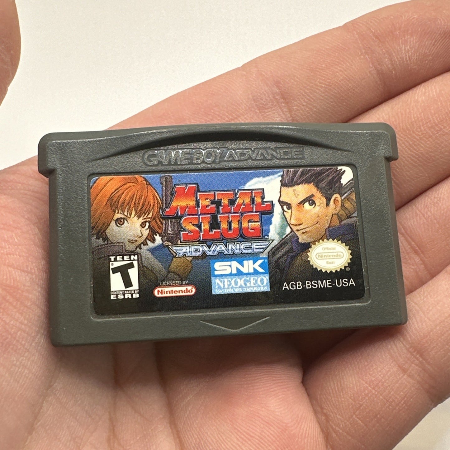 Metal Slug Advance • Nintendo Game Boy Advance GBA (2004) SNK Region Free Tested