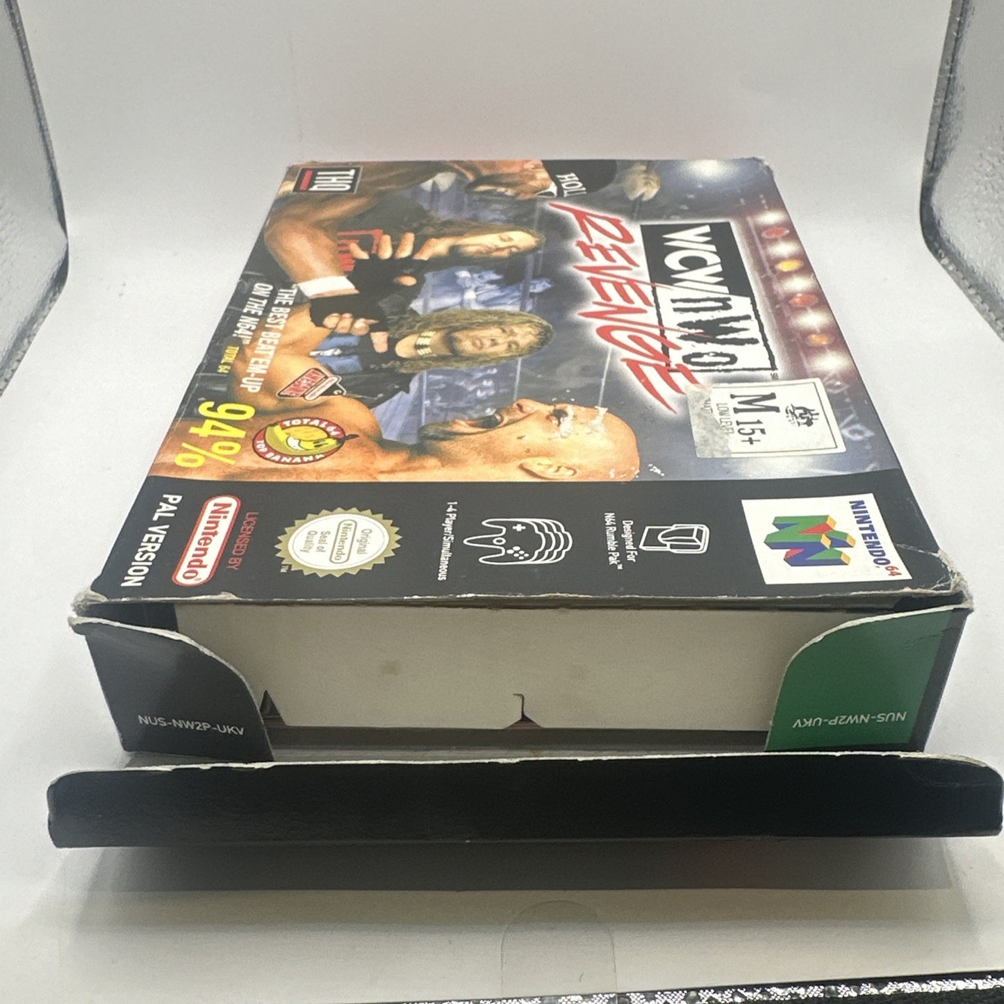WCW NWO Revenge • Nintendo 64 N64 Game PAL 1998 THQ WWE Complete Boxed + Manual