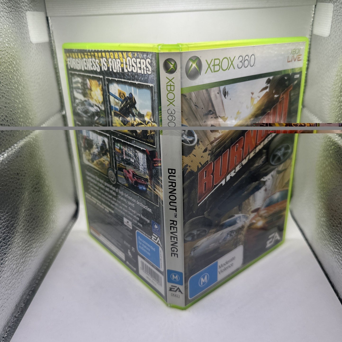 Burnout Revenge • Xbox 360 Game + Manual (2006) PAL AUS • Complete • Car Racing