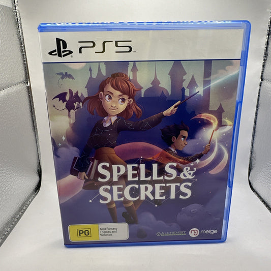 Spells & Secrets • Playstation 5 PS5 Game (2023) AUS • Puzzle Games