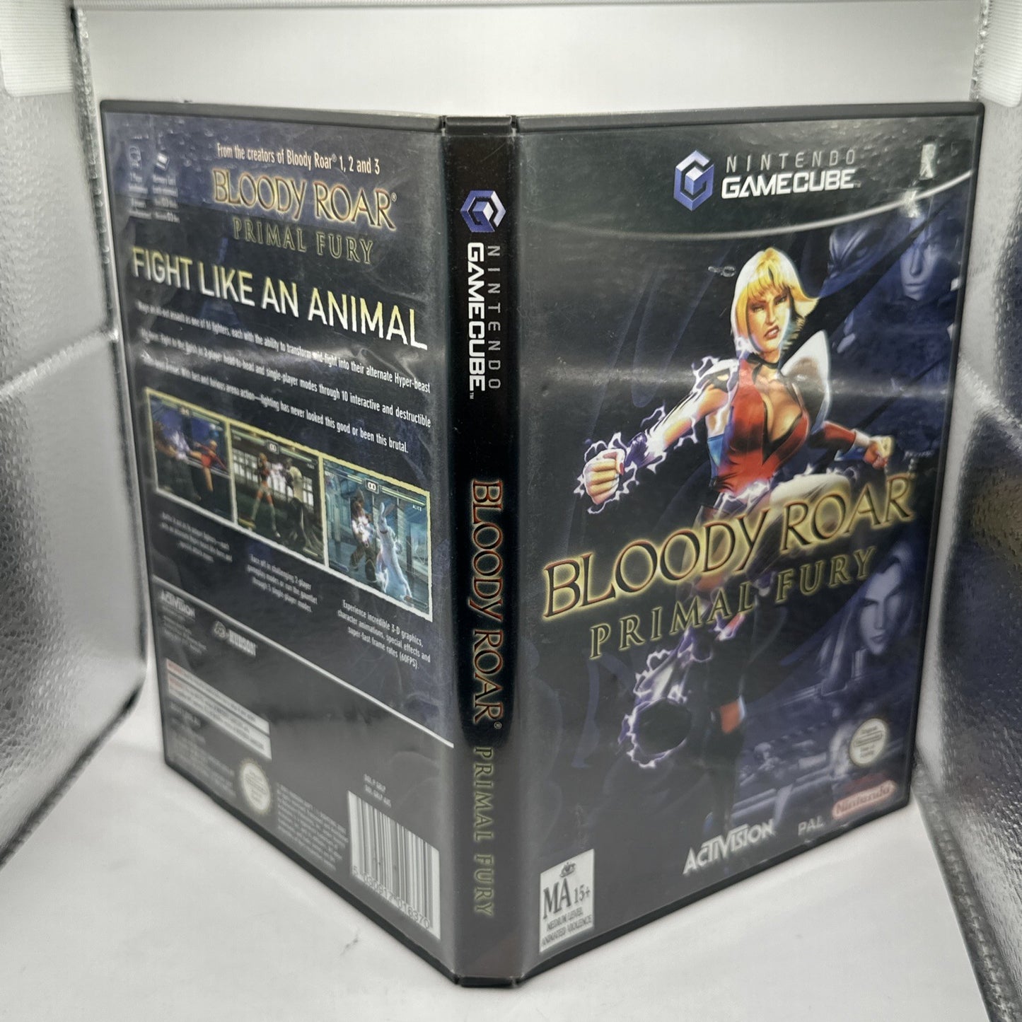 Bloody Roar: Primal Fury • Nintendo GameCube Game + Manual PAL AUS Complete 2002