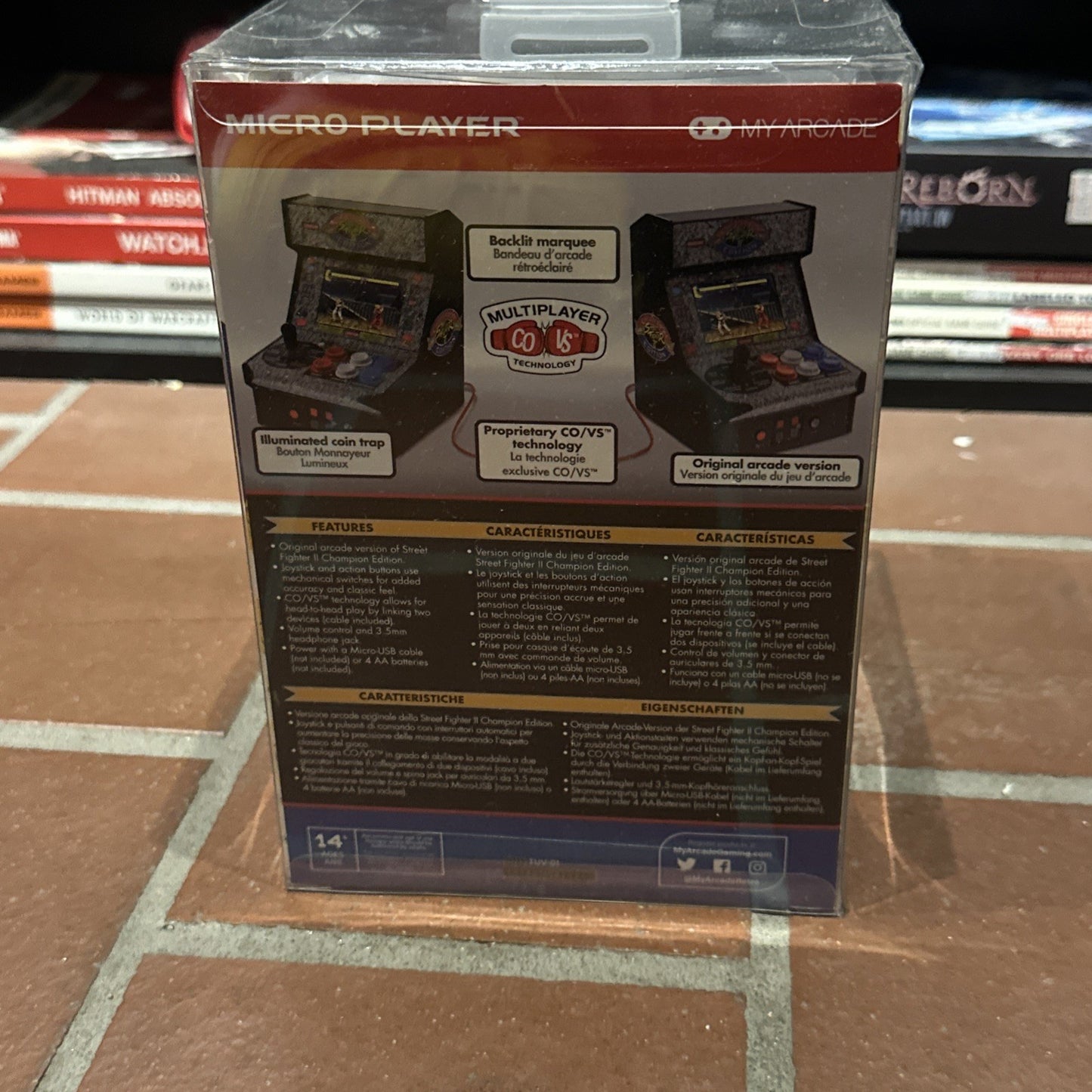 MY ARCADE Street Fighter II Championship Edition Micro Player *BRAND NEW/SEALED*