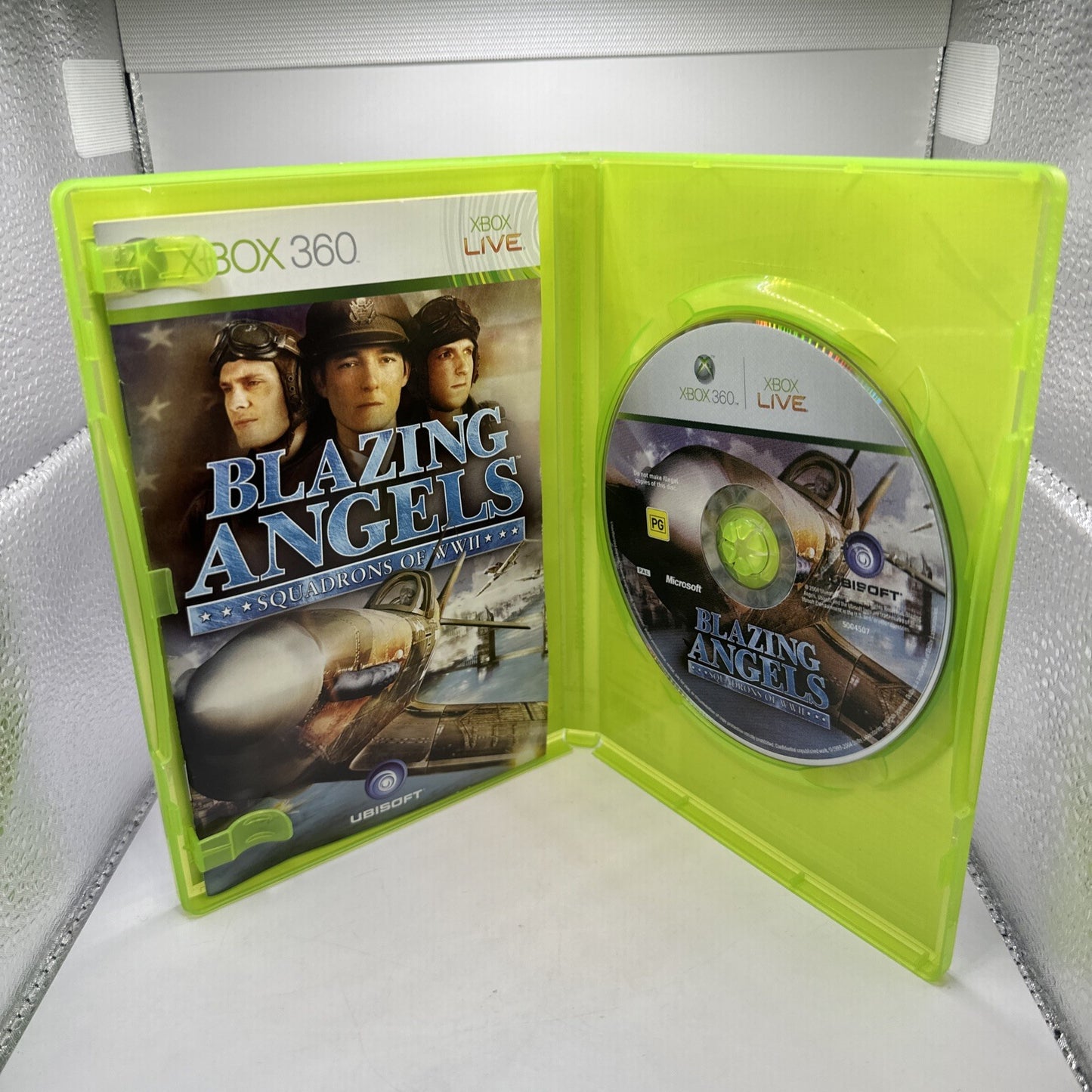 Blazing Angels: Squadrons Of WWII • Xbox 360 + Manual (2006) PAL AUS • Complete