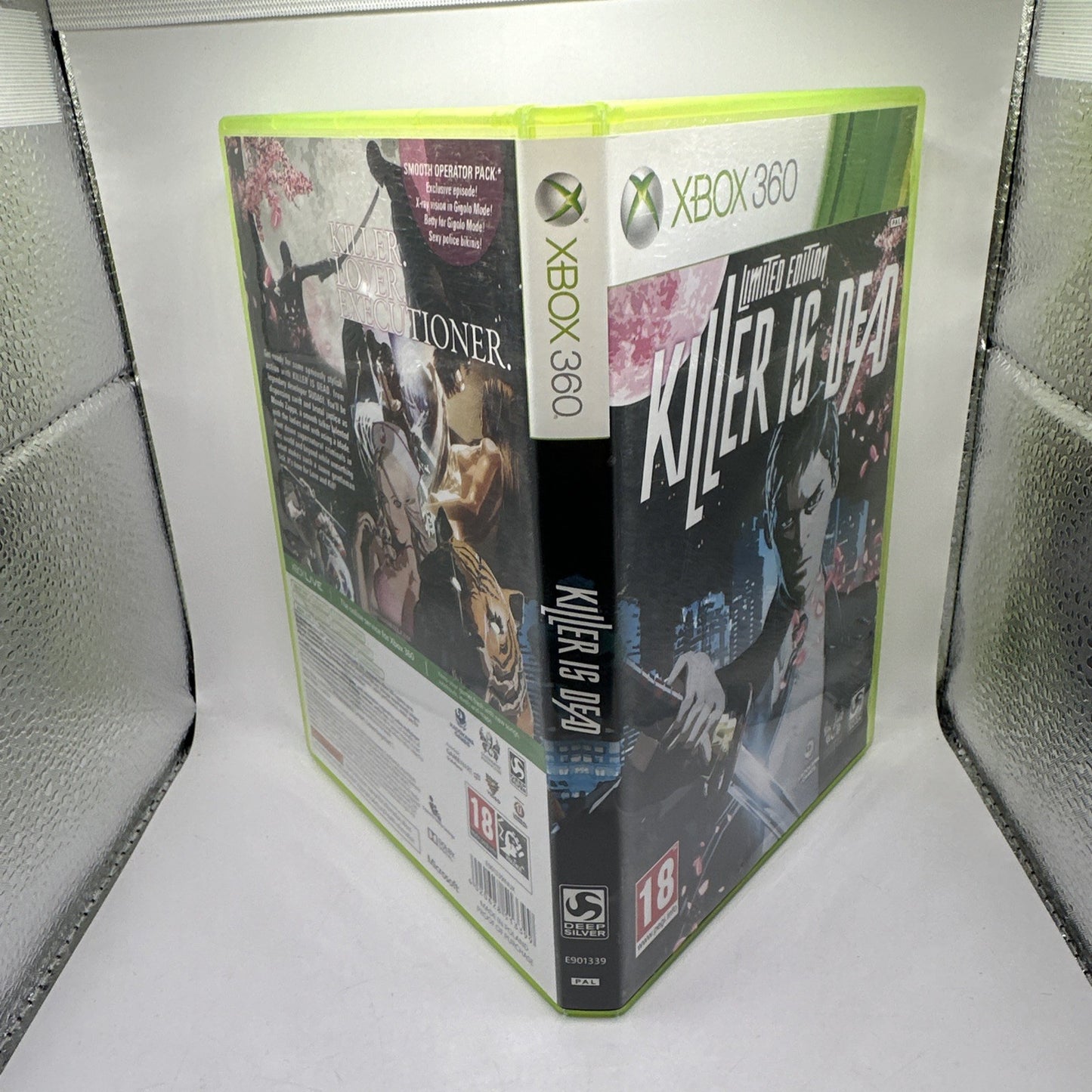 Killer Is Dead • Xbox 360 Game + Manual (2013) PAL • Complete CIB • Suda51