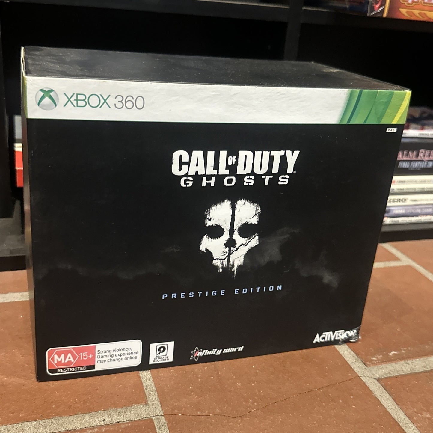 Call of Dutys Ghosts ‘Prestige Edition’ • Xbox 360 (2013) Complete With Camera