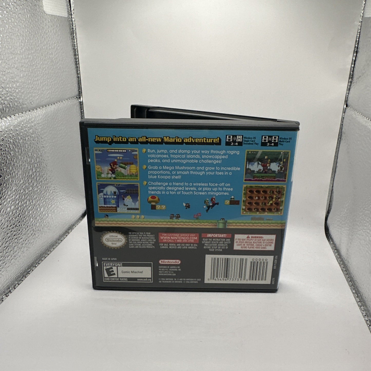 New Super Mario Bros. • Nintendo DS Game + Manual (2006) Complete • Region Free