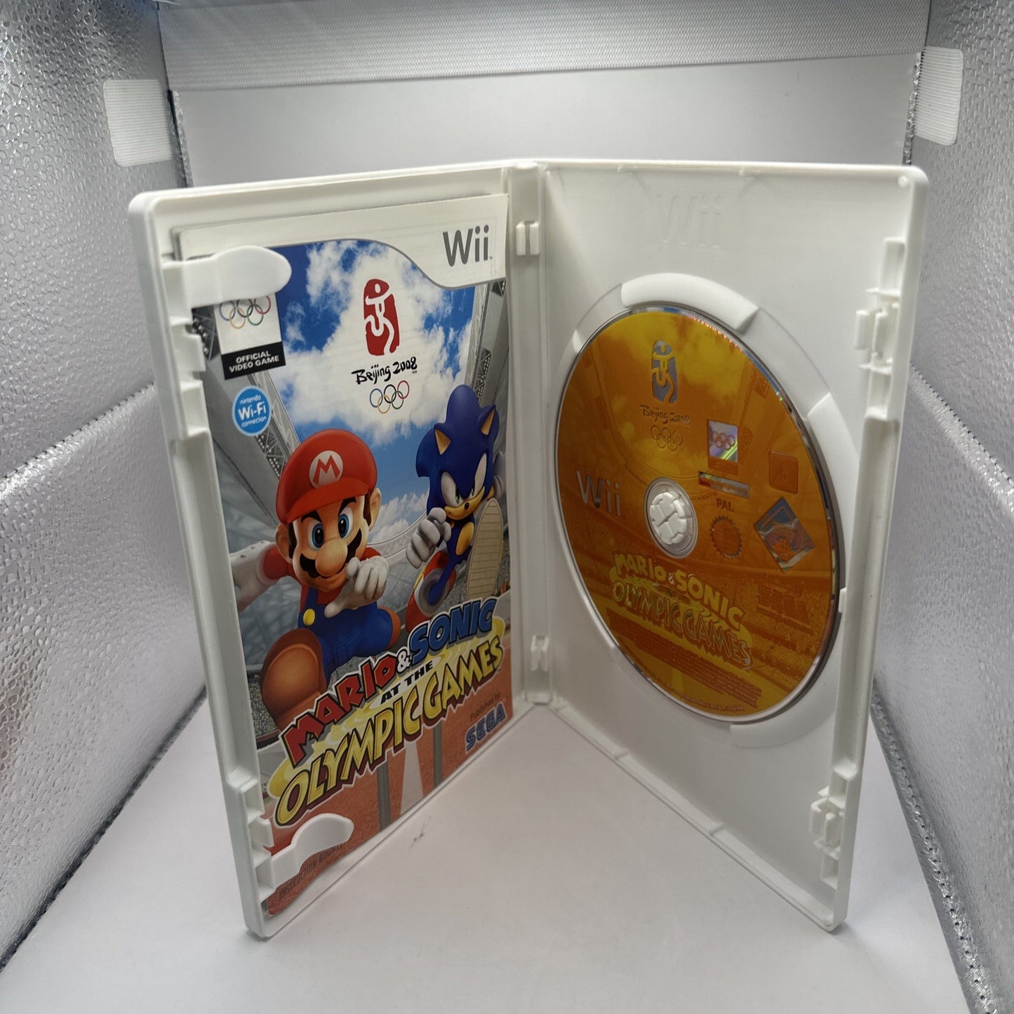 Mario & Sonic At The Olympic Games • Nintendo Wii Game + Manual PAL AUS • SEGA