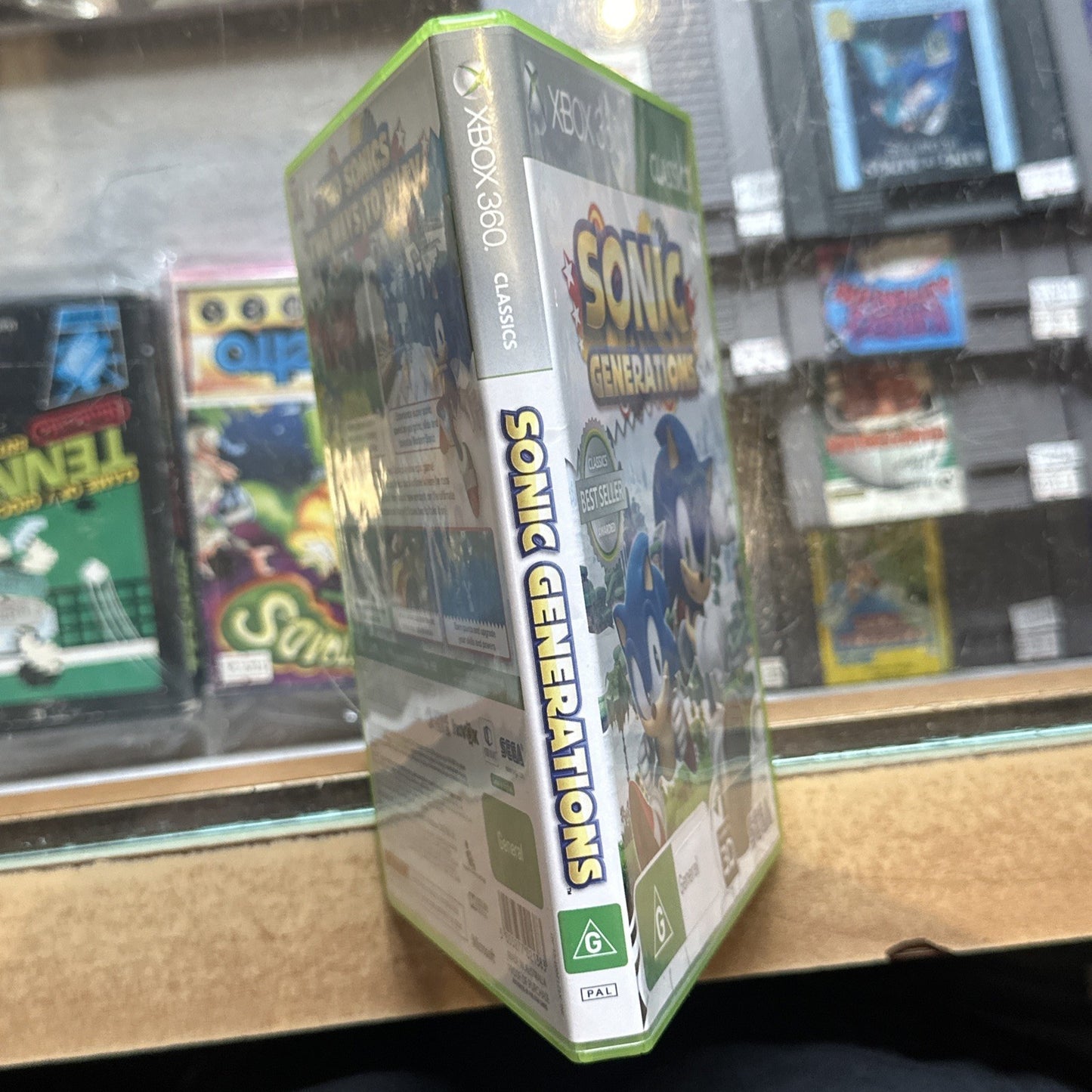 Sonic Generations • Xbox 360 Game + Manual (2011) Classics • PAL AUS • SEGA