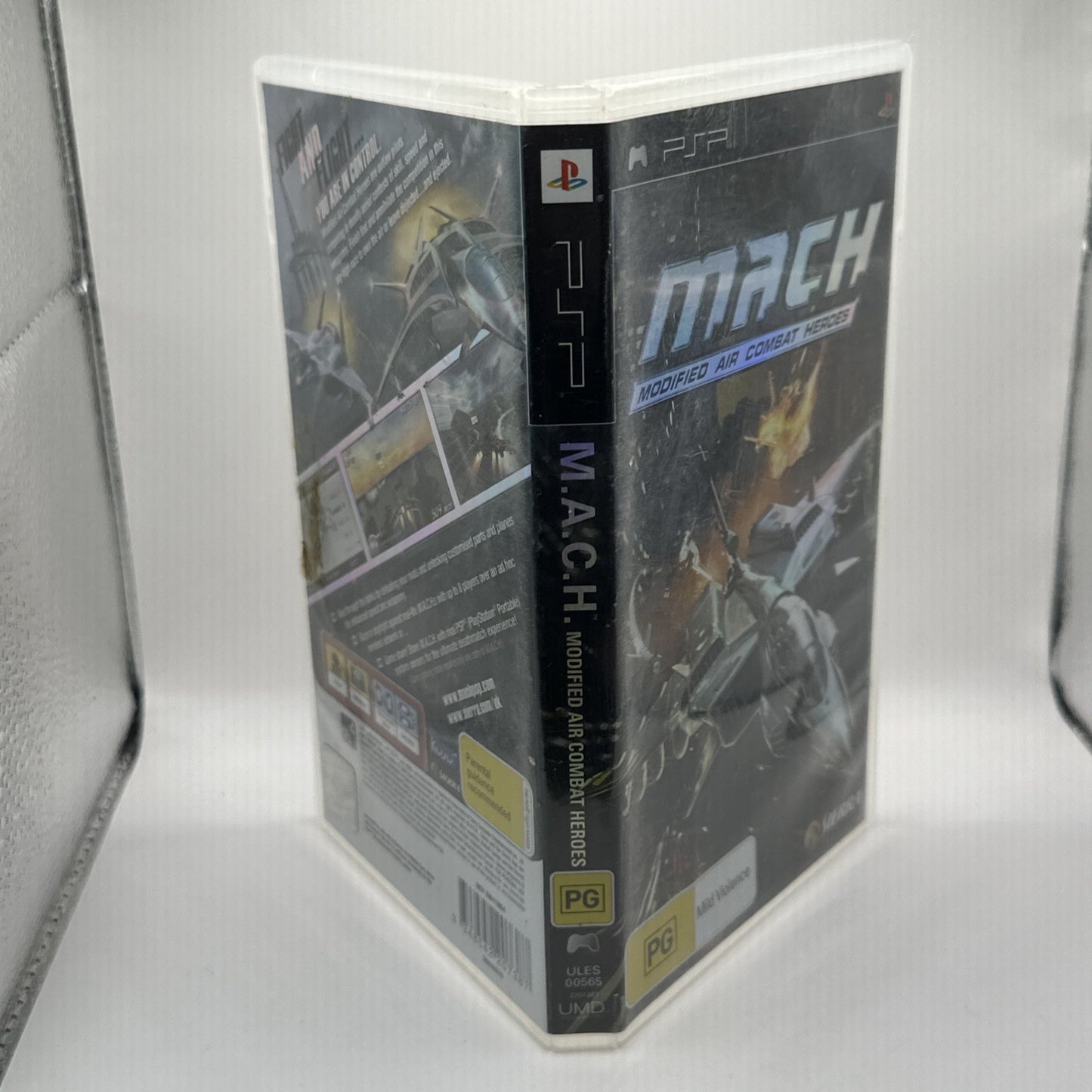 MACH: Modified Air Combat Heroes • PlayStation Portable PSP Game (2006) M.A.C.H.