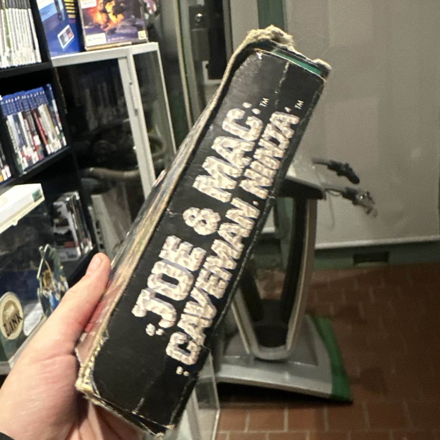 Joe & Mac: Caveman Ninja • Super Nintendo SNES Game In Box + Manual • PAL Boxed