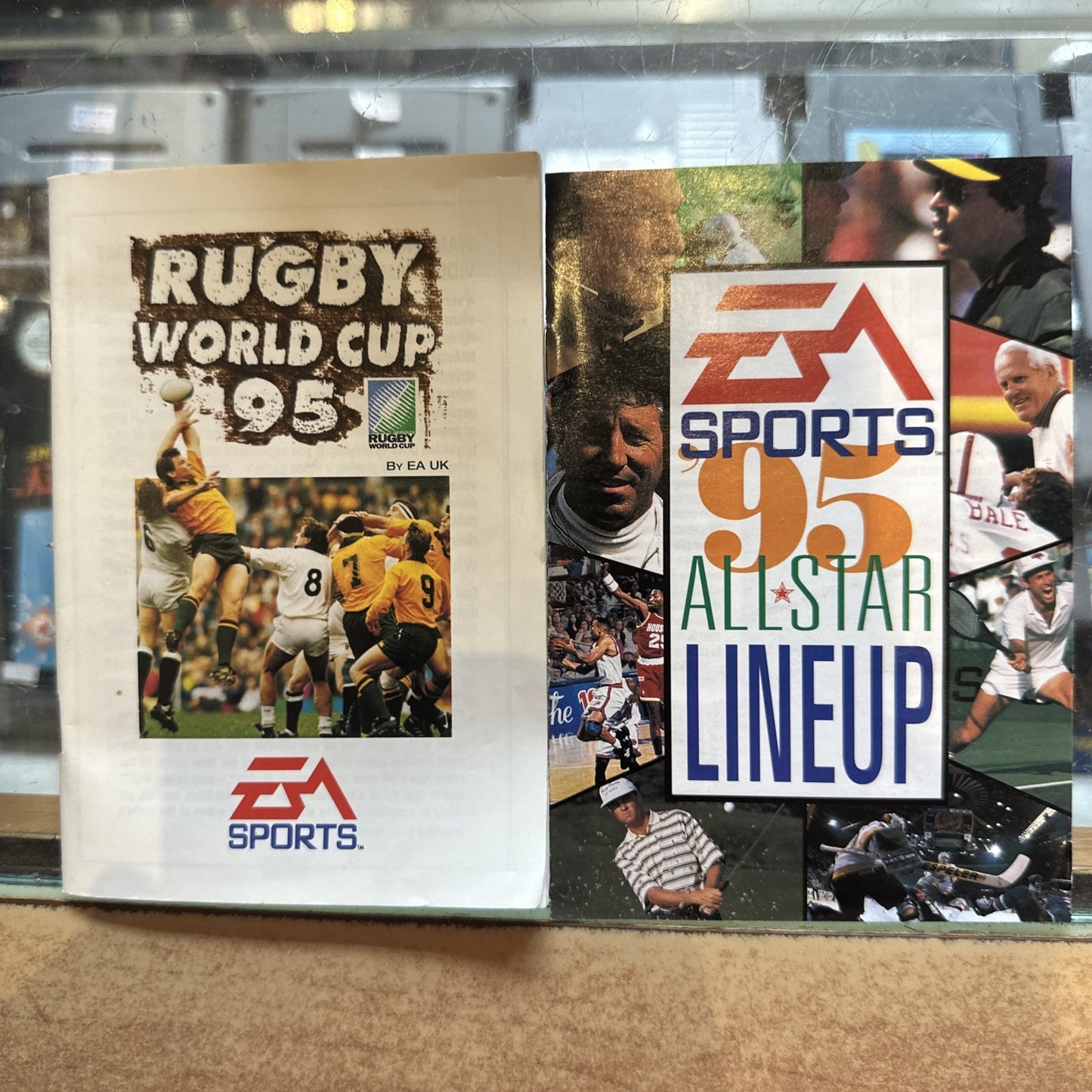 Rugby World Cup 95 • SEGA Genesis / Mega Drive Game + Manual (1995) Complete