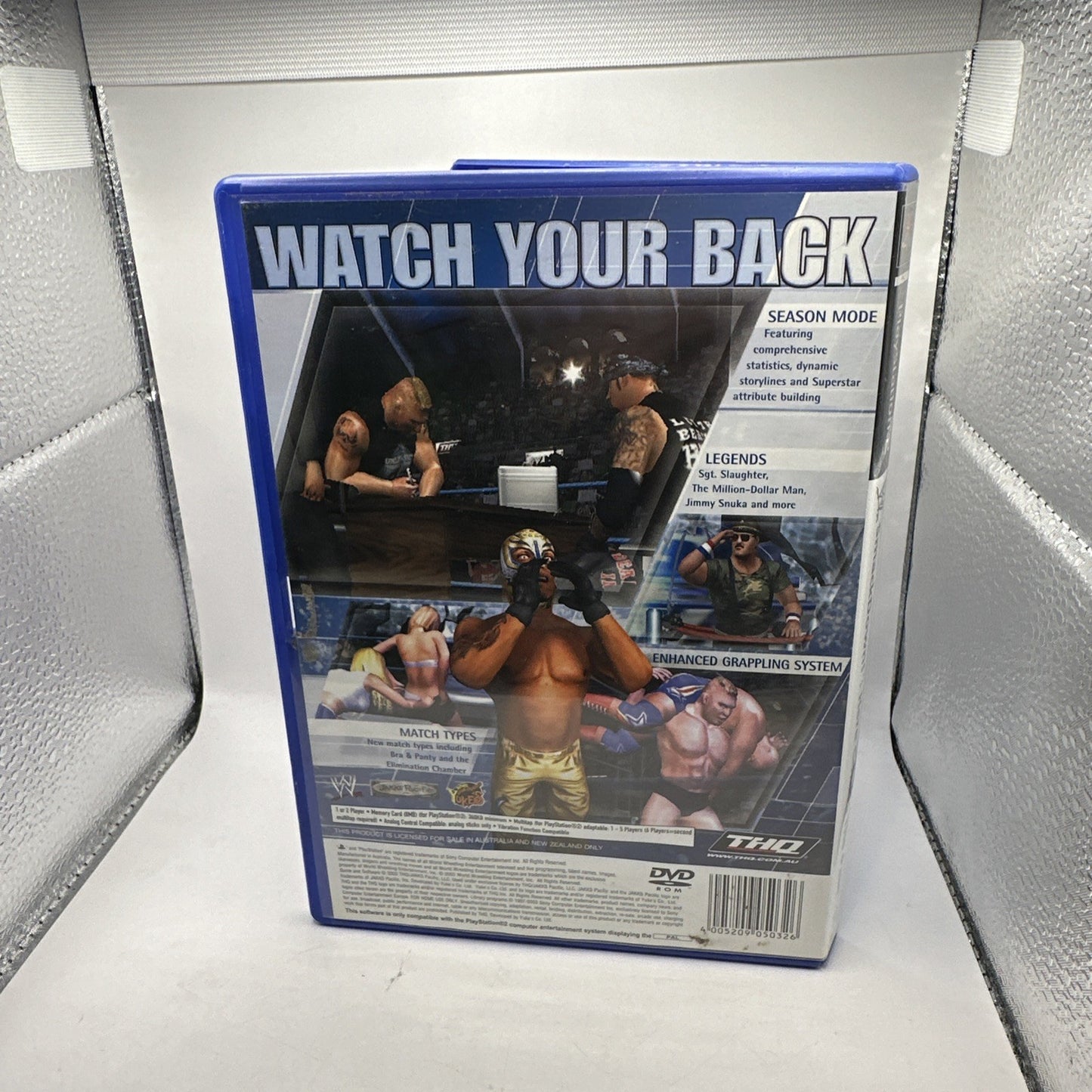 WWE Smackdown! Here Comes The Pain • PlayStation 2 PS2 Game (2003) PAL AUS • THQ