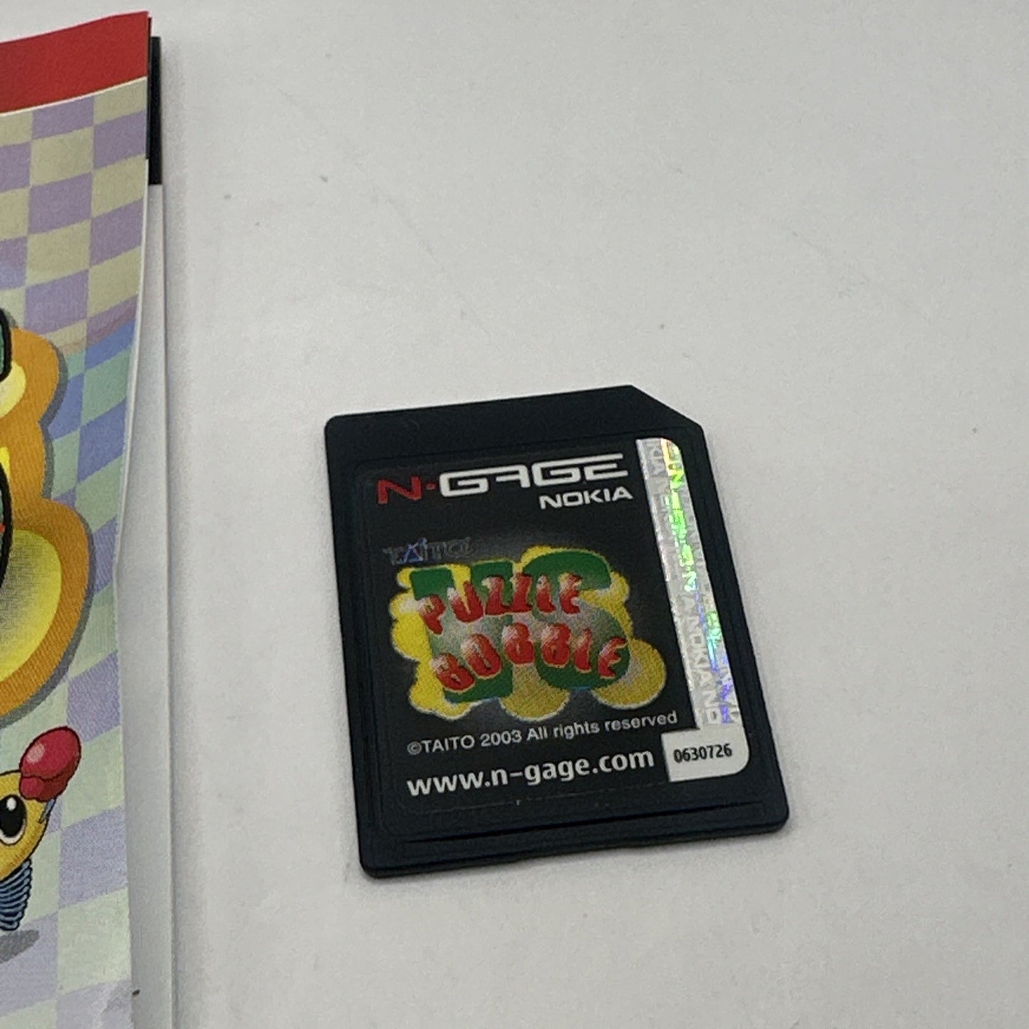 Puzzle Bobble VS • Nokia N-GAGE Game + Manual (2003) AUS PAL • Complete CIB