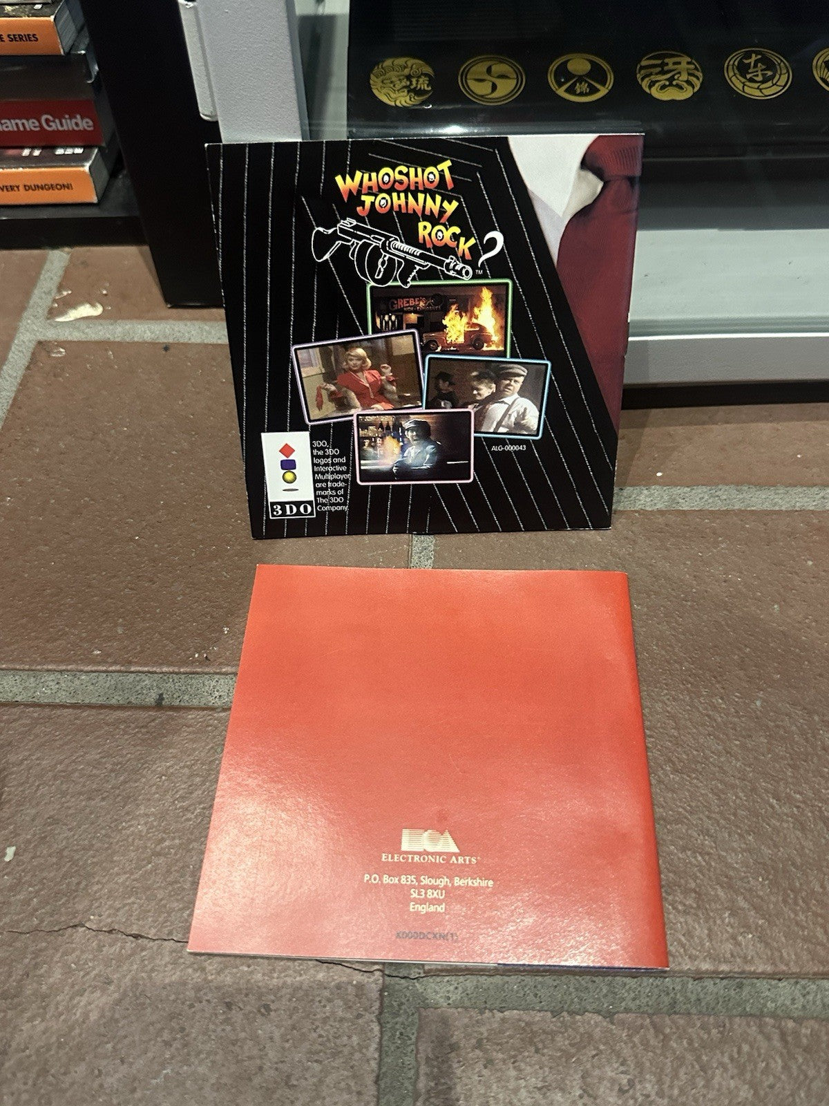 Who Shot Johnny Rock? • Panasonic 3DO Game + Manual CIB Long Box Complete Boxed