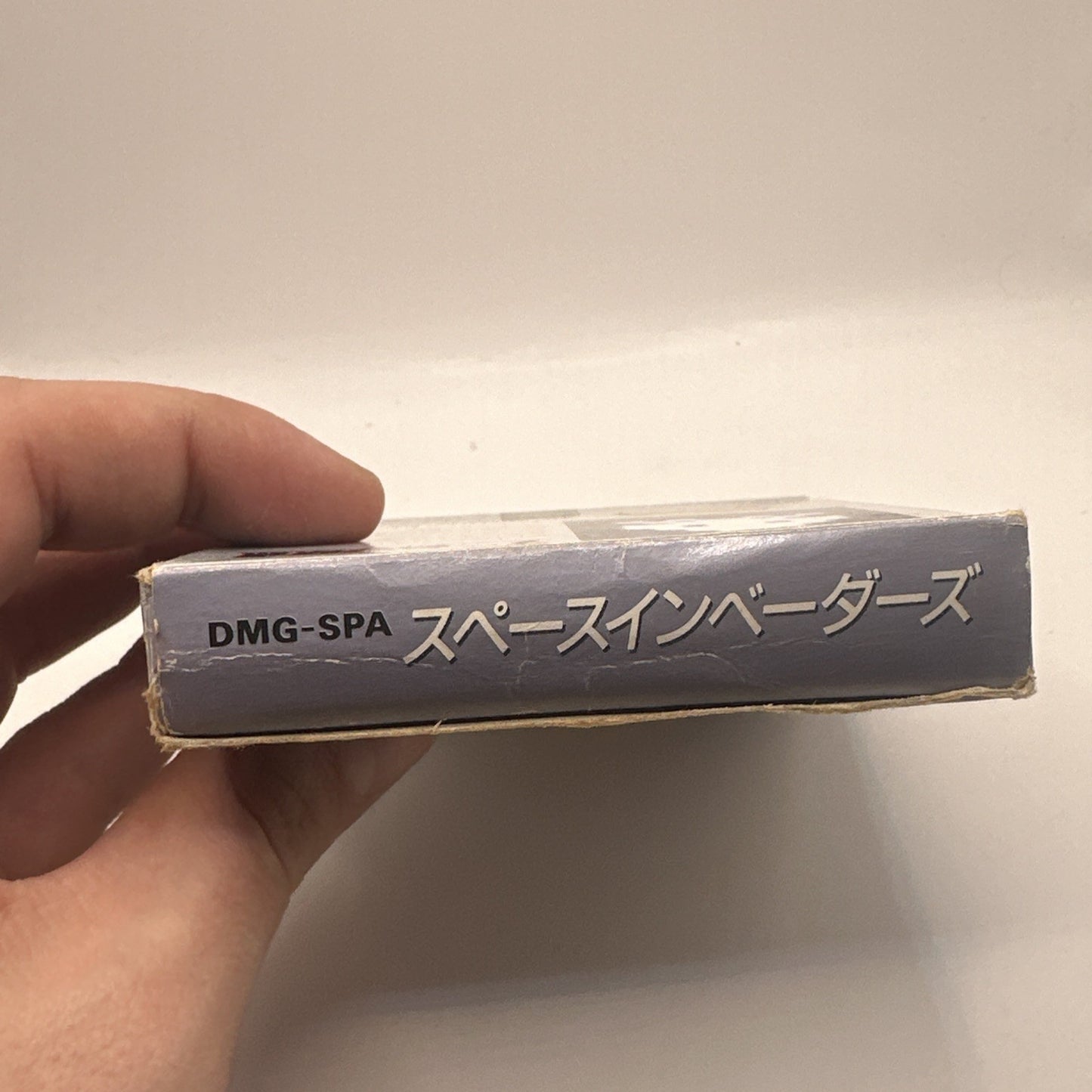 SPACE INVADERS • Nintendo Gameboy Game + Box/Manual 1990 Boxed Complete Japanese