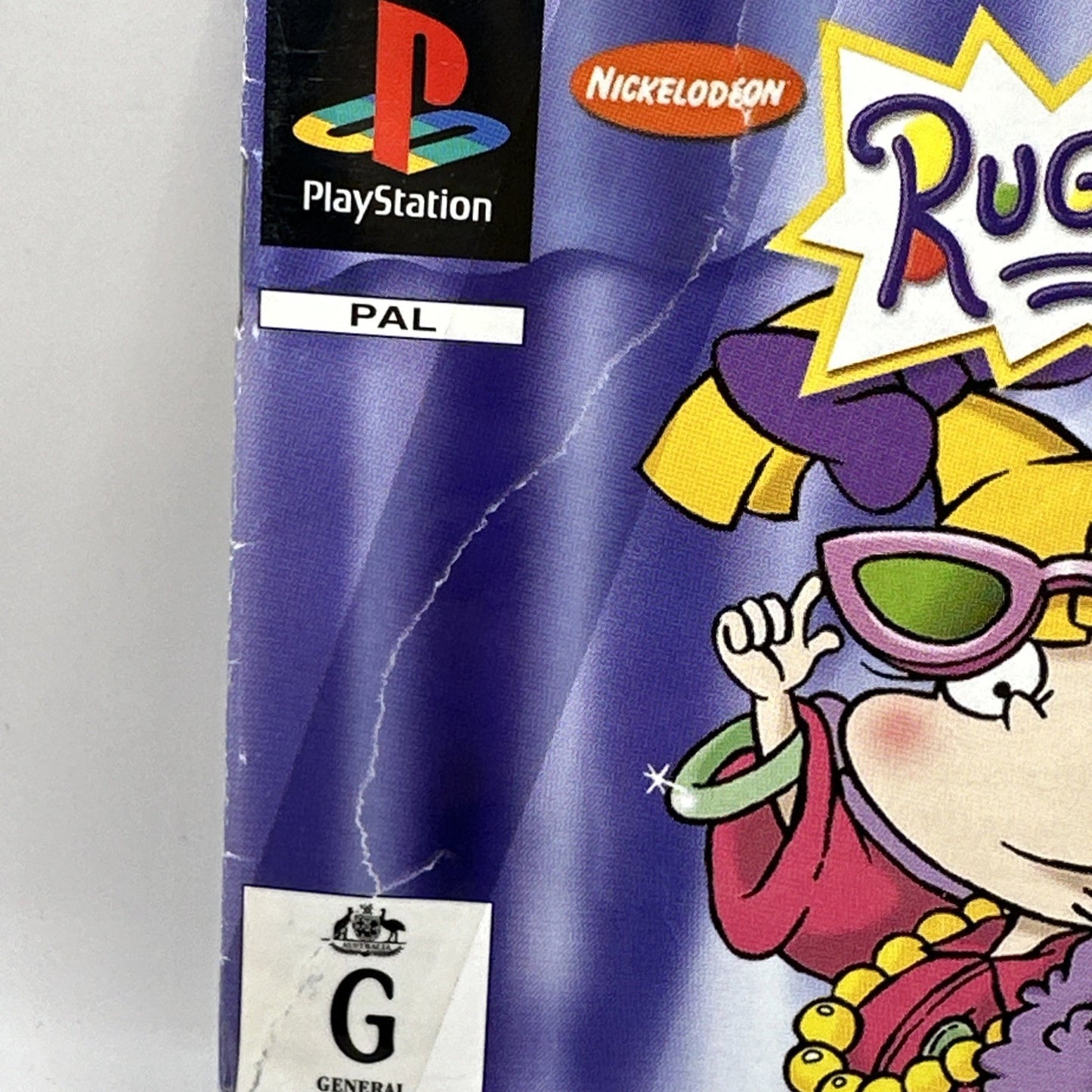 Rugrats: Totally Angelica • Playstation 1 PS1 + Manual (2001) PAL Complete • THQ