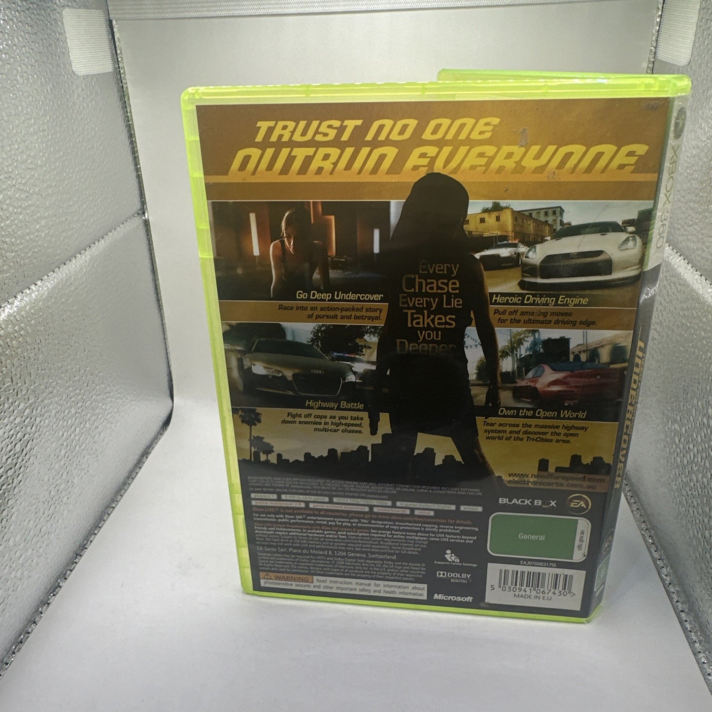 Need For Speed: Undercover • Xbox 360 Game + Manual (2008) PAL AUS • Complete