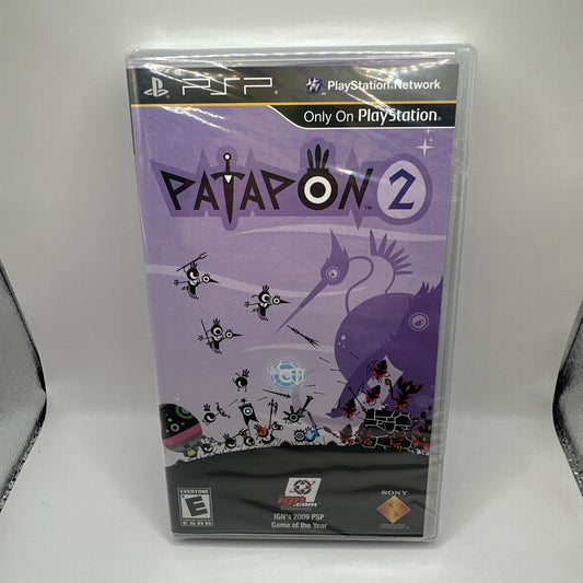 Patapon 2 • Sony PlayStation Portable PSP Game (2009) *BRAND NEW/FACTORY SEALED*