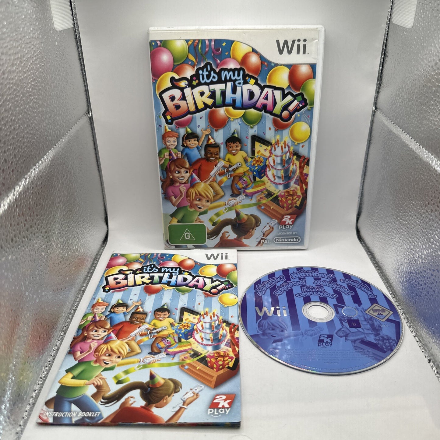 Its My Birthday! • Nintendo Wii Game + Manual (2009) PAL AUS • Complete CIB