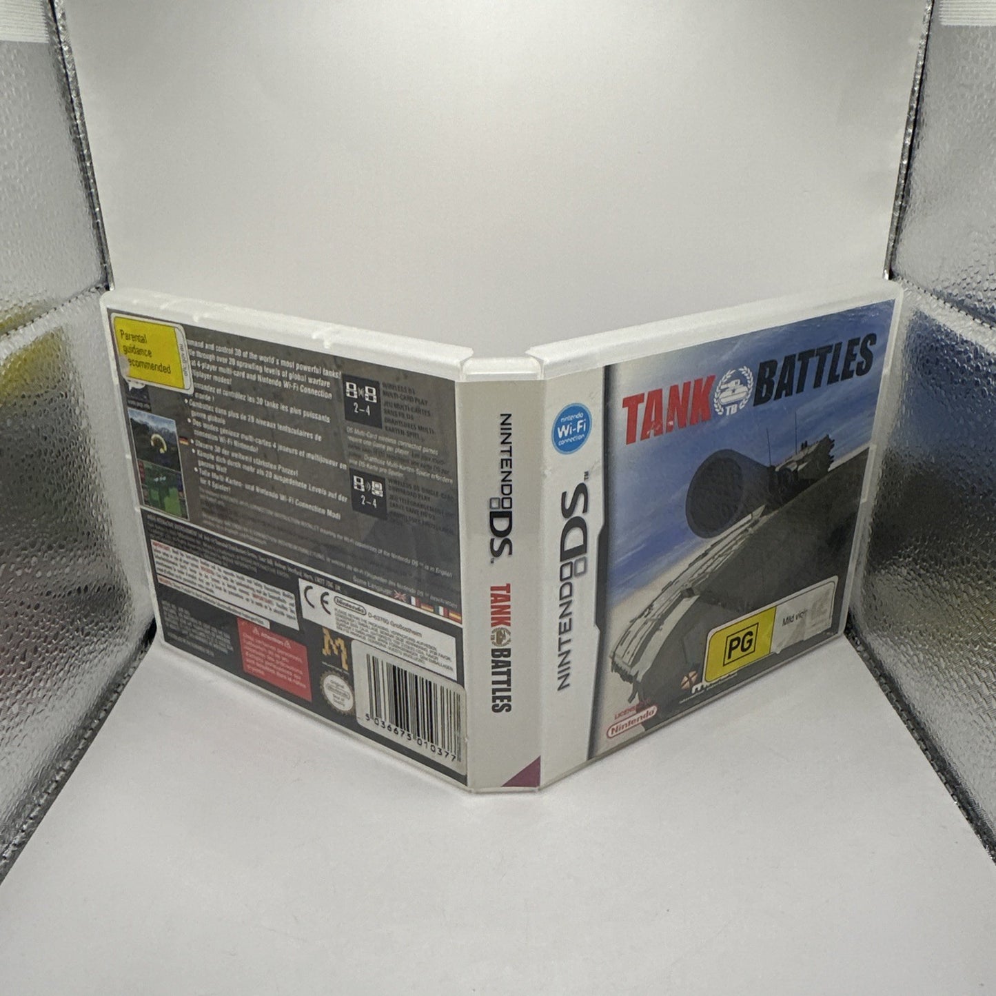 Tank Battles • Nintendo DS Game + Manual (2007) Complete CIB • Midas