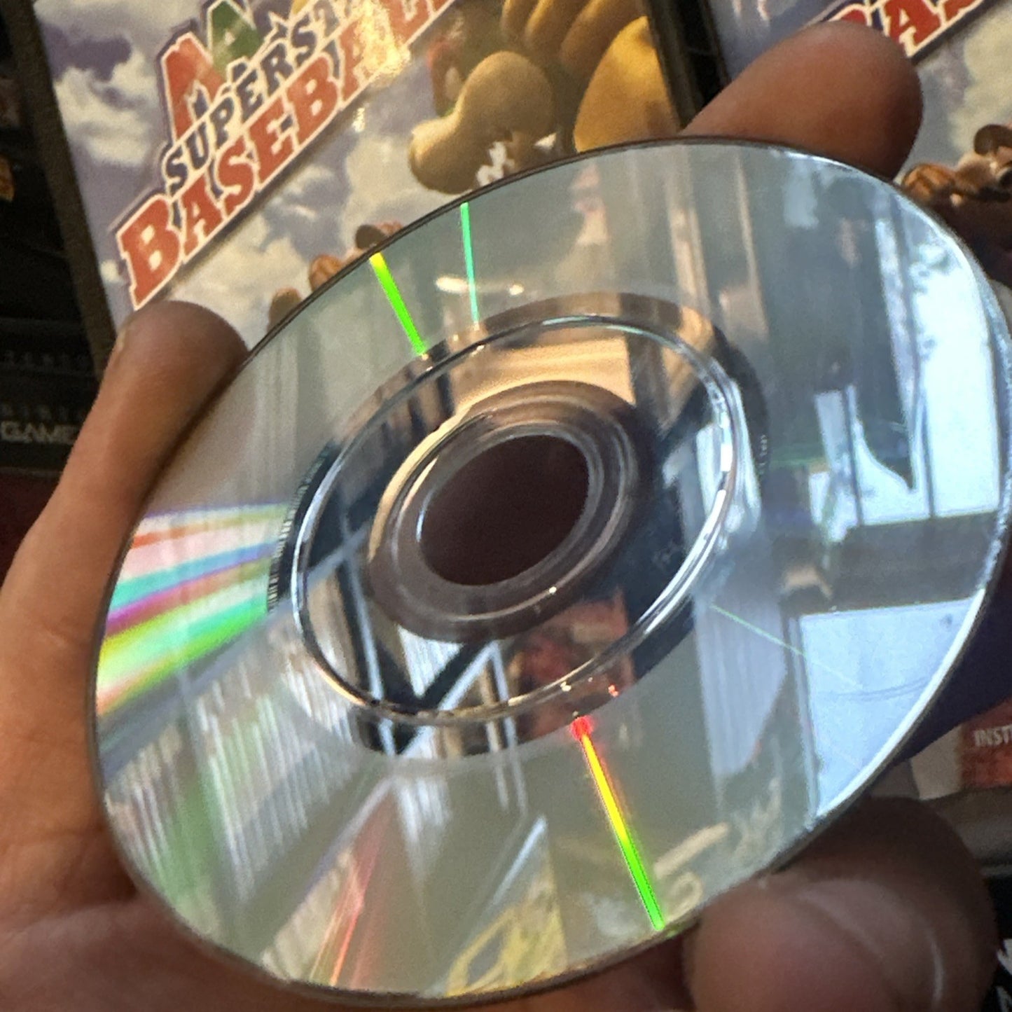 Mario Superstar Baseball • Nintendo GameCube Game + Manual 2005 PAL AUS Complete