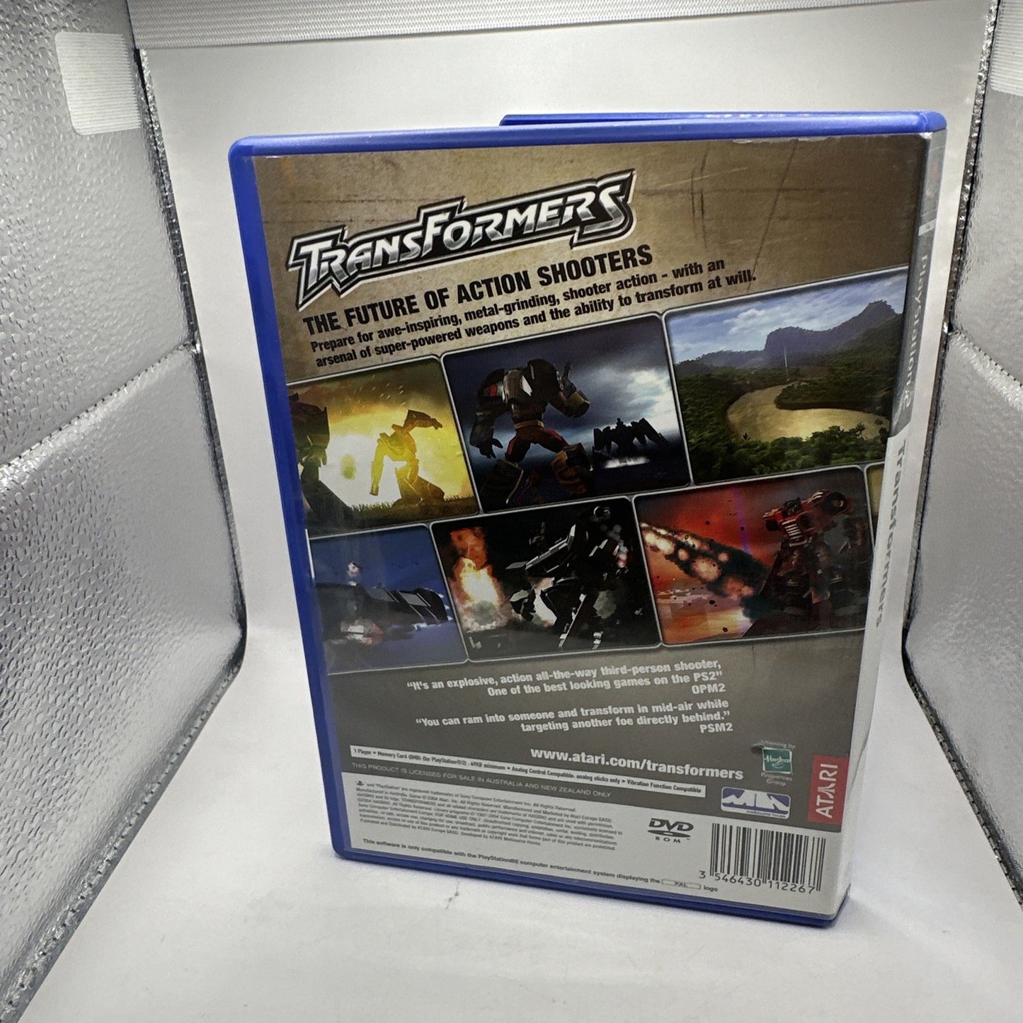 Transformers • Playstation 2 PS2 Game + Manual (2004) PAL AUS • Complete • Atari