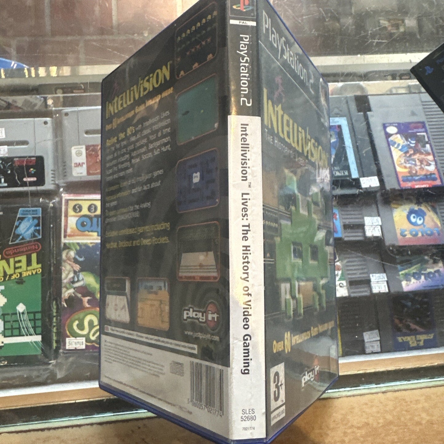 Intellivision Lives: History Of Video Gaming • PS2 Playstation 2 Game (2004) PAL