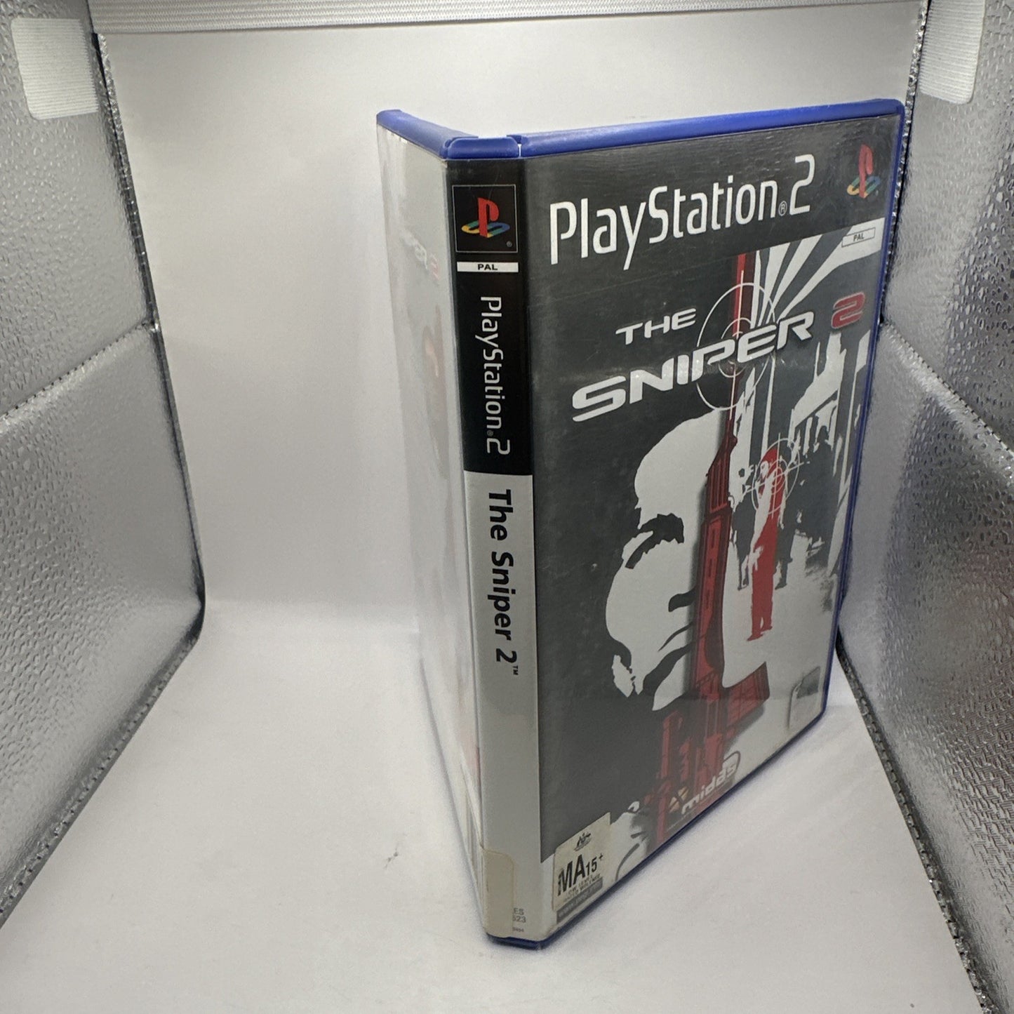 The Sniper 2 • Sony PlayStation 2 PS2 Game + Manual (2003) PAL Complete • Midas