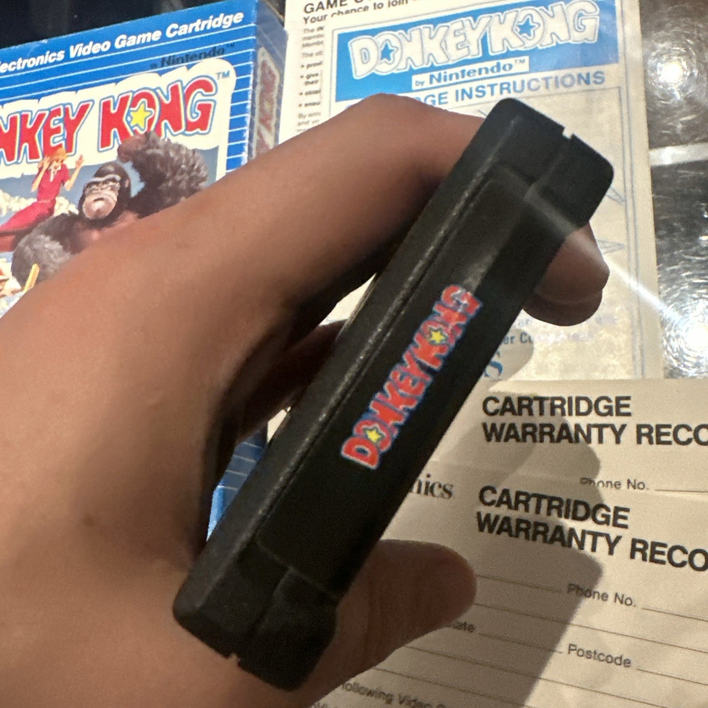 Donkey Kong • Intellivision Game In Box + Manual (1982) Boxed • CBS • Complete