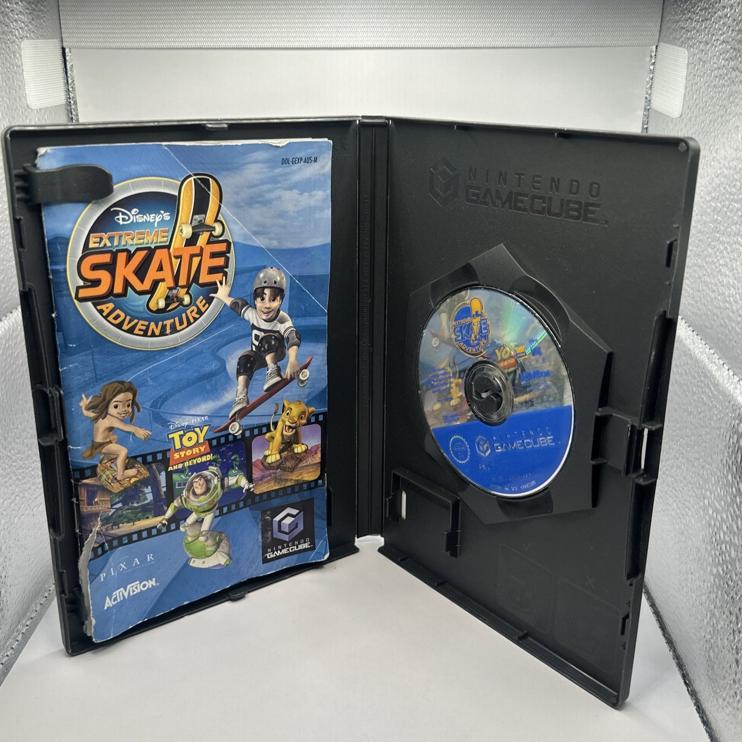 Disney’s Extreme Skate Adventure • Nintendo GameCube Game + Manual (2003) PAL