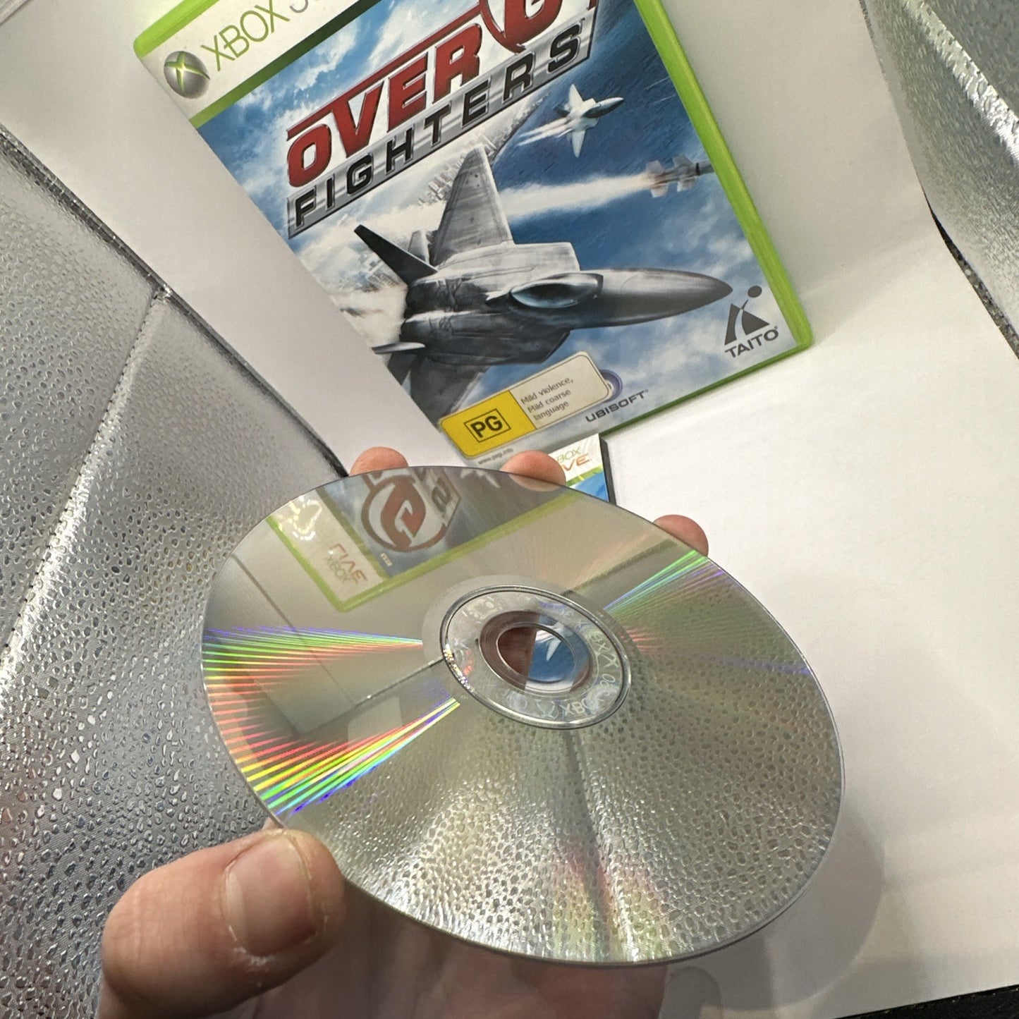 Over G Fighters • Xbox 360 Game + Manual PAL (2006) TAITO • Combat Flying Sim