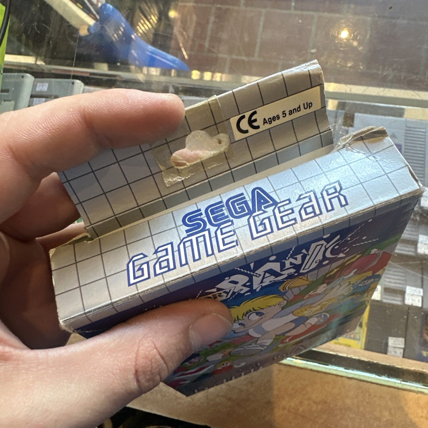 Factory Panic SEGA Game Gear In Box + Manual (1991) Boxed • PAL