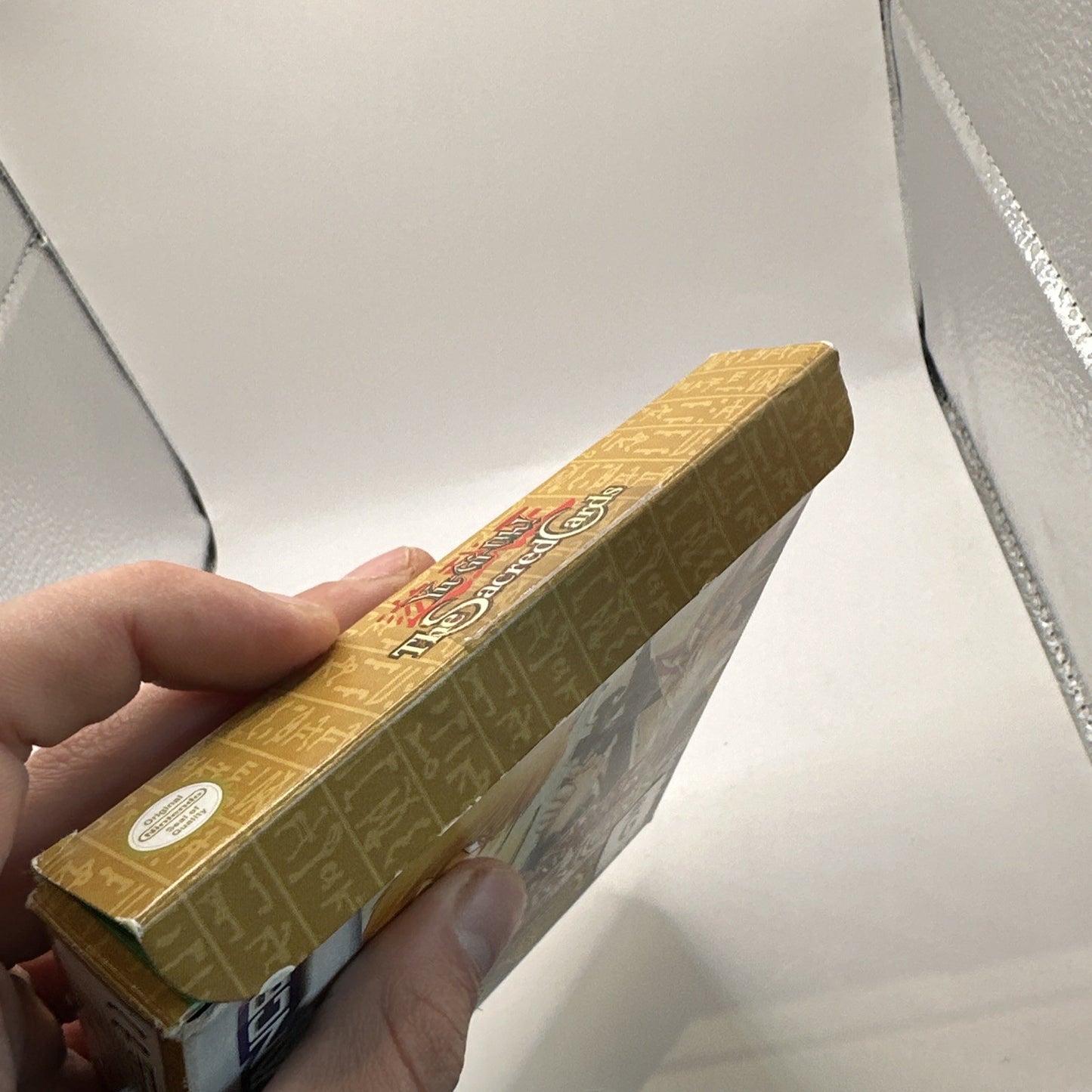 Yu-Gi-Oh The Sacred Cards • Nintendo Gameboy Advance GBA + Box + Manual • Boxed