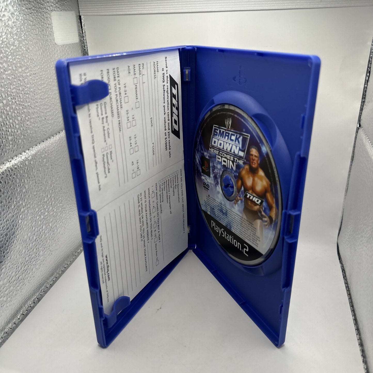 WWE Smackdown! Here Comes The Pain • PlayStation 2 PS2 Game (2003) PAL AUS • THQ