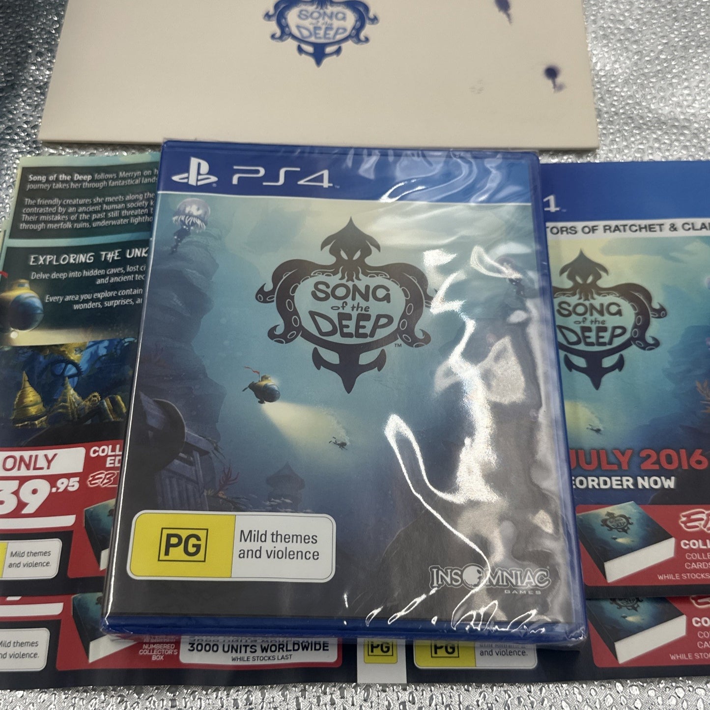 Song Of The Deep Collector’s Edition /3000 • PlayStation 4 PS4 + Puzzle *NEW*
