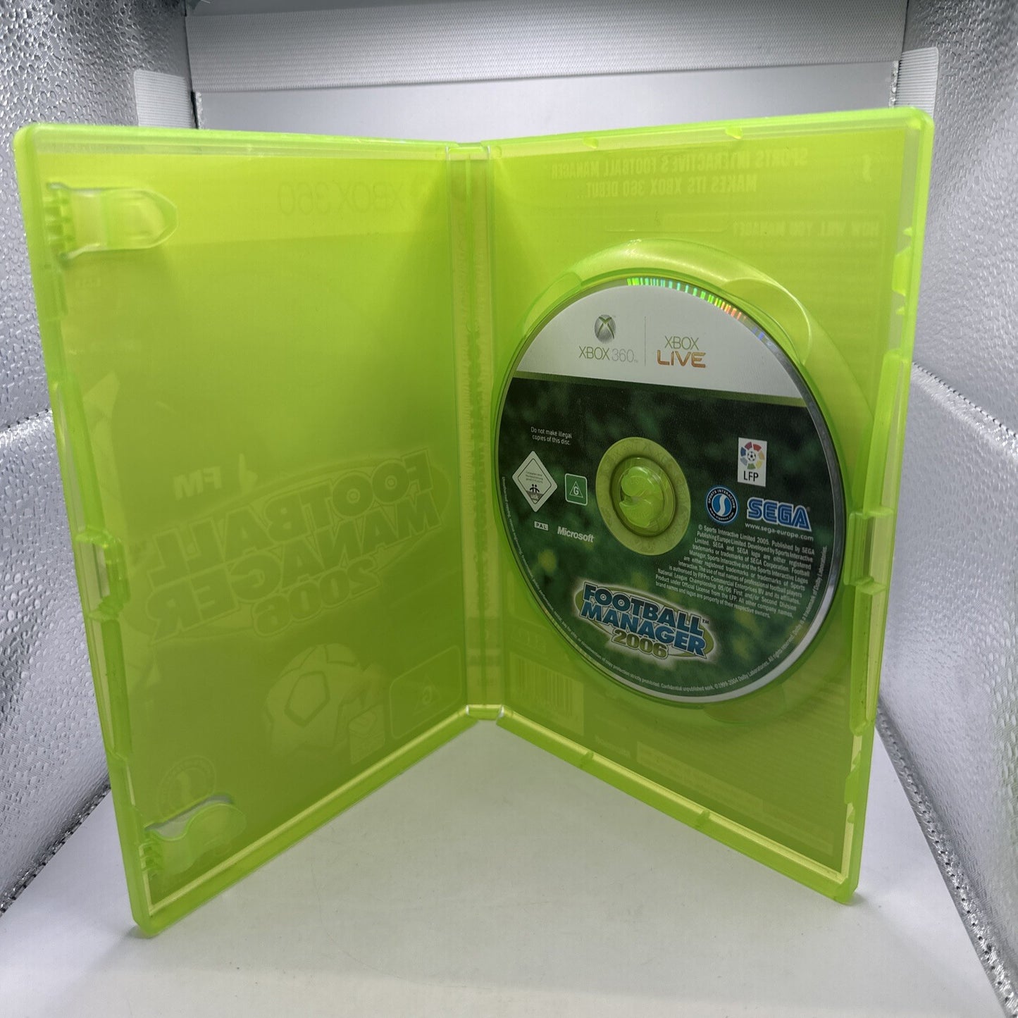 Football Manager 2006 • Xbox 360 Game • PAL AUS • SEGA