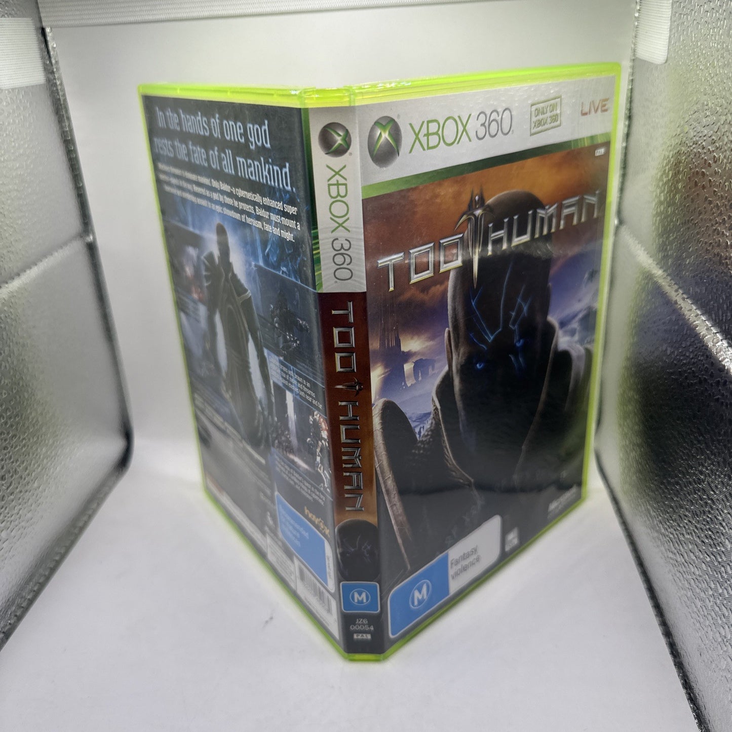 Too Human • Xbox 360 Game + Manual (2008) AUS PAL • Complete CIB