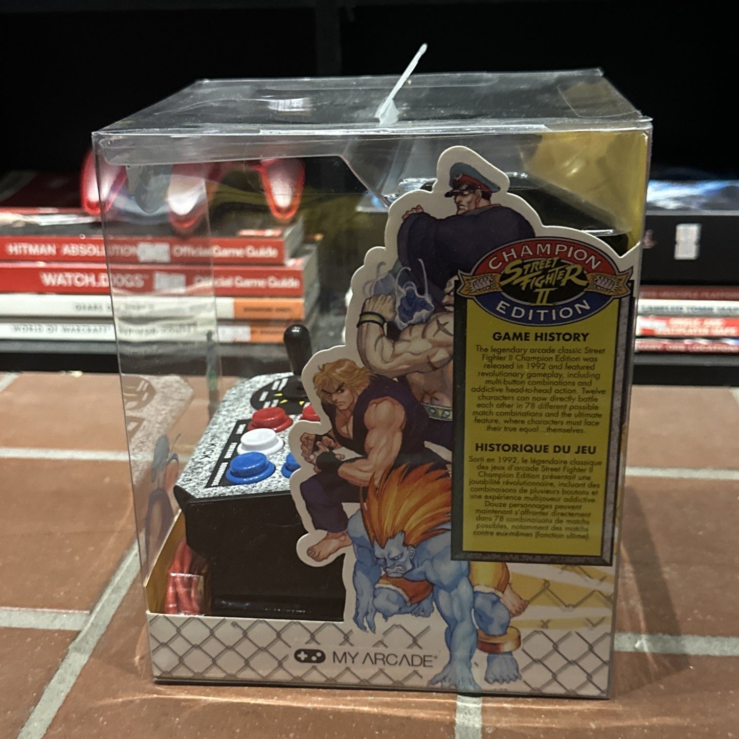 MY ARCADE Street Fighter II Championship Edition Micro Player *BRAND NEW/SEALED*