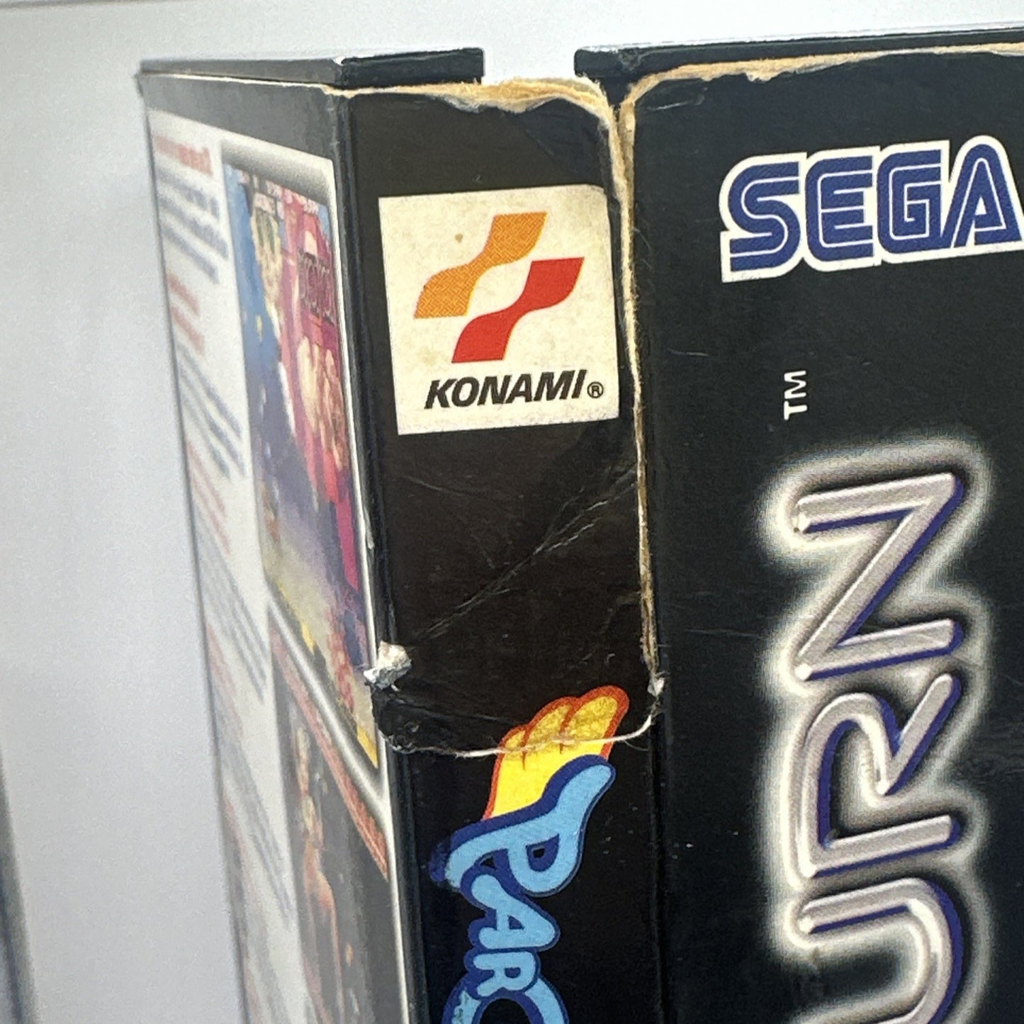 Parodius • Sega Saturn Game + Manual PAL (1996) Complete CIB • Cute ‘Em Up Shmup