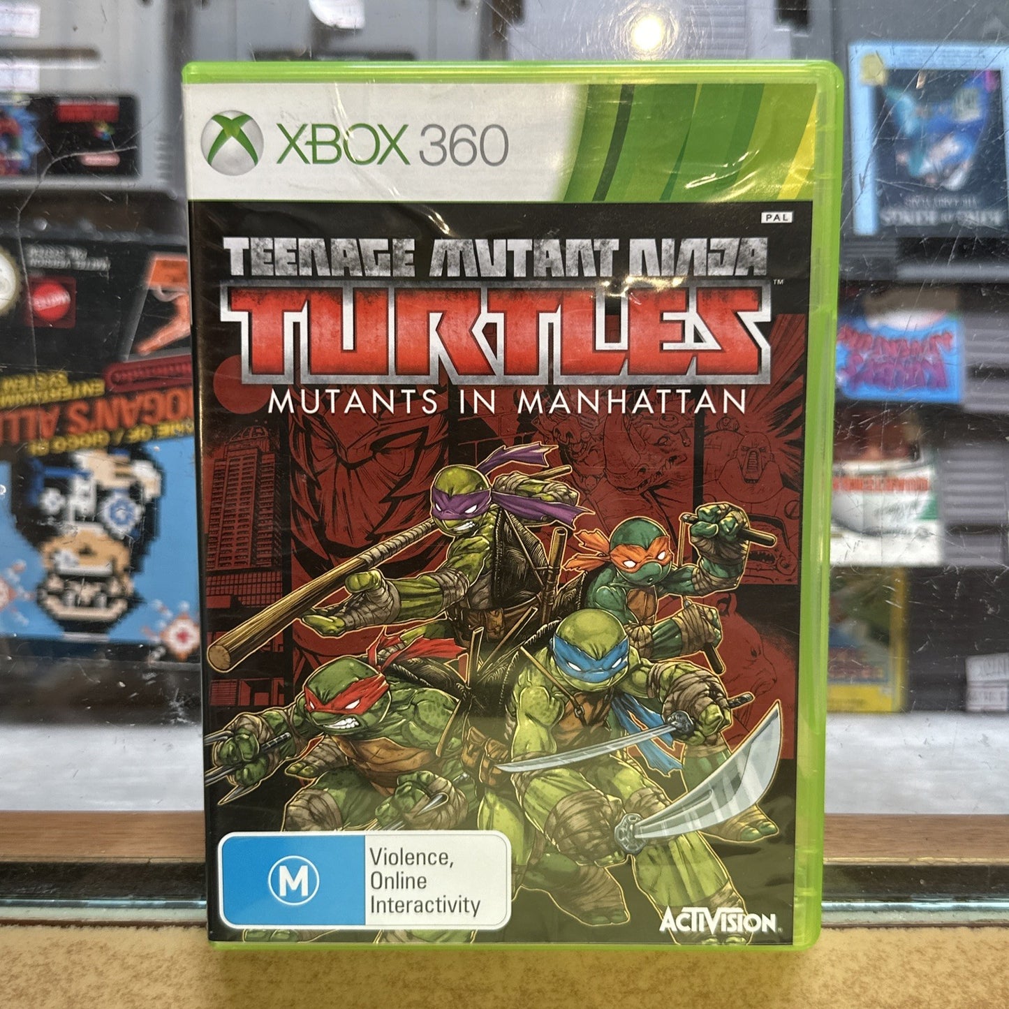 Teenage Mutant Ninja Turtles: Mutants In Manhattan • Xbox 360 Game (2016) AU PAL