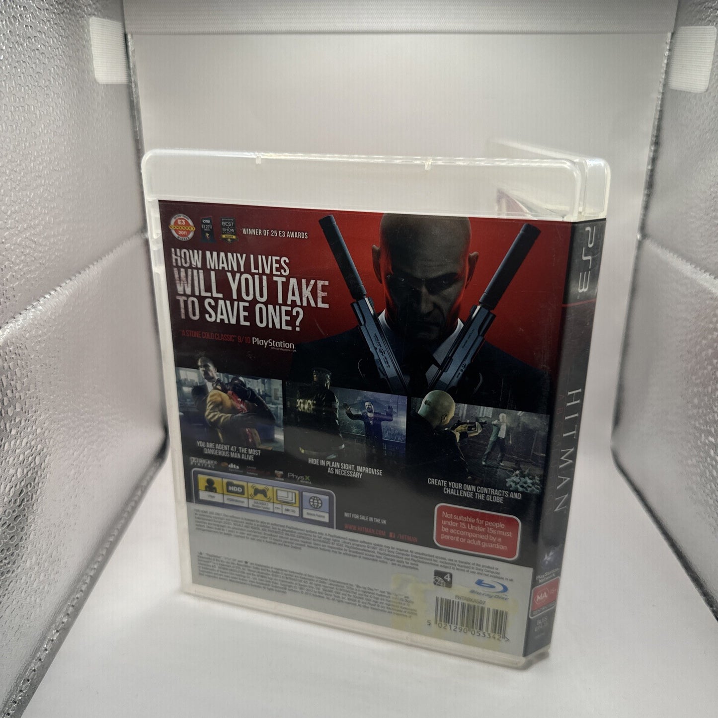 Hitman: Absolution • PlayStation 3 PS3 Game + Manual (2012) Complete CIB • AUS
